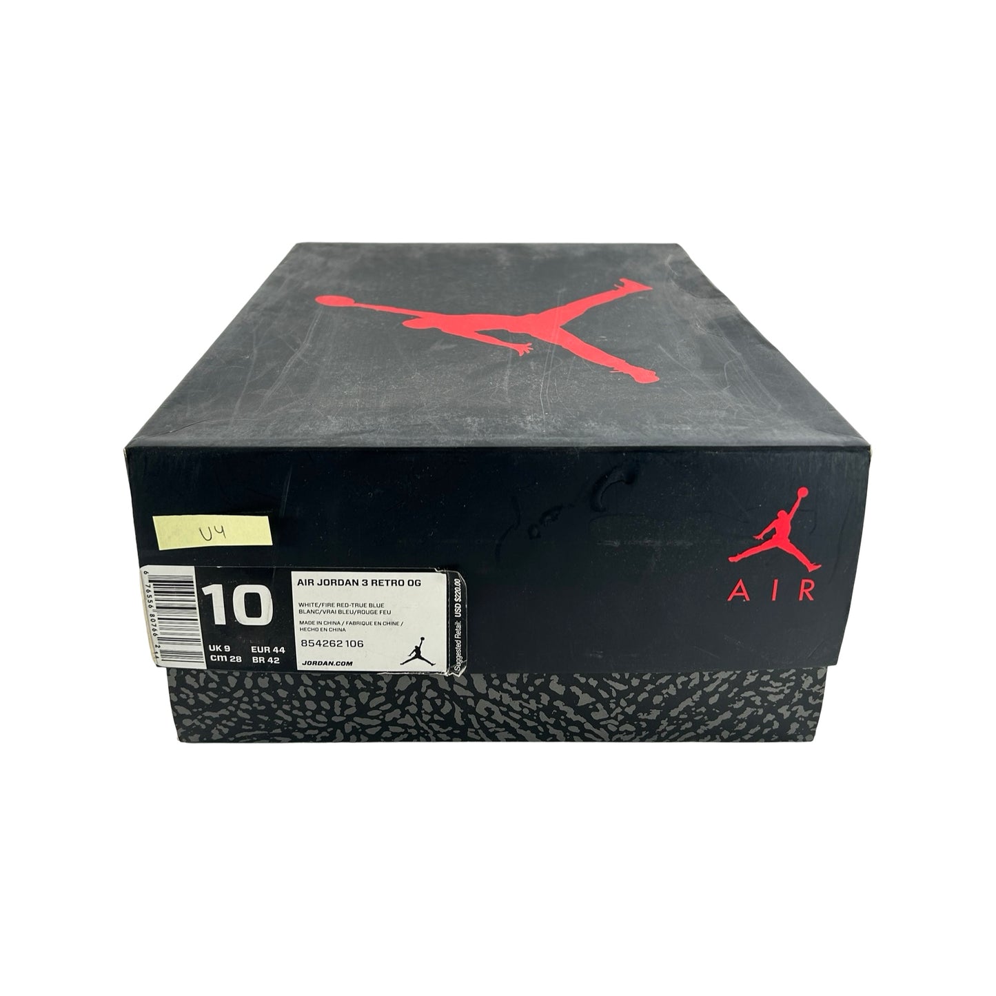 854262 106 Jordan 3 Retro True Blue (2016) [USED] - 10 M (Used4)