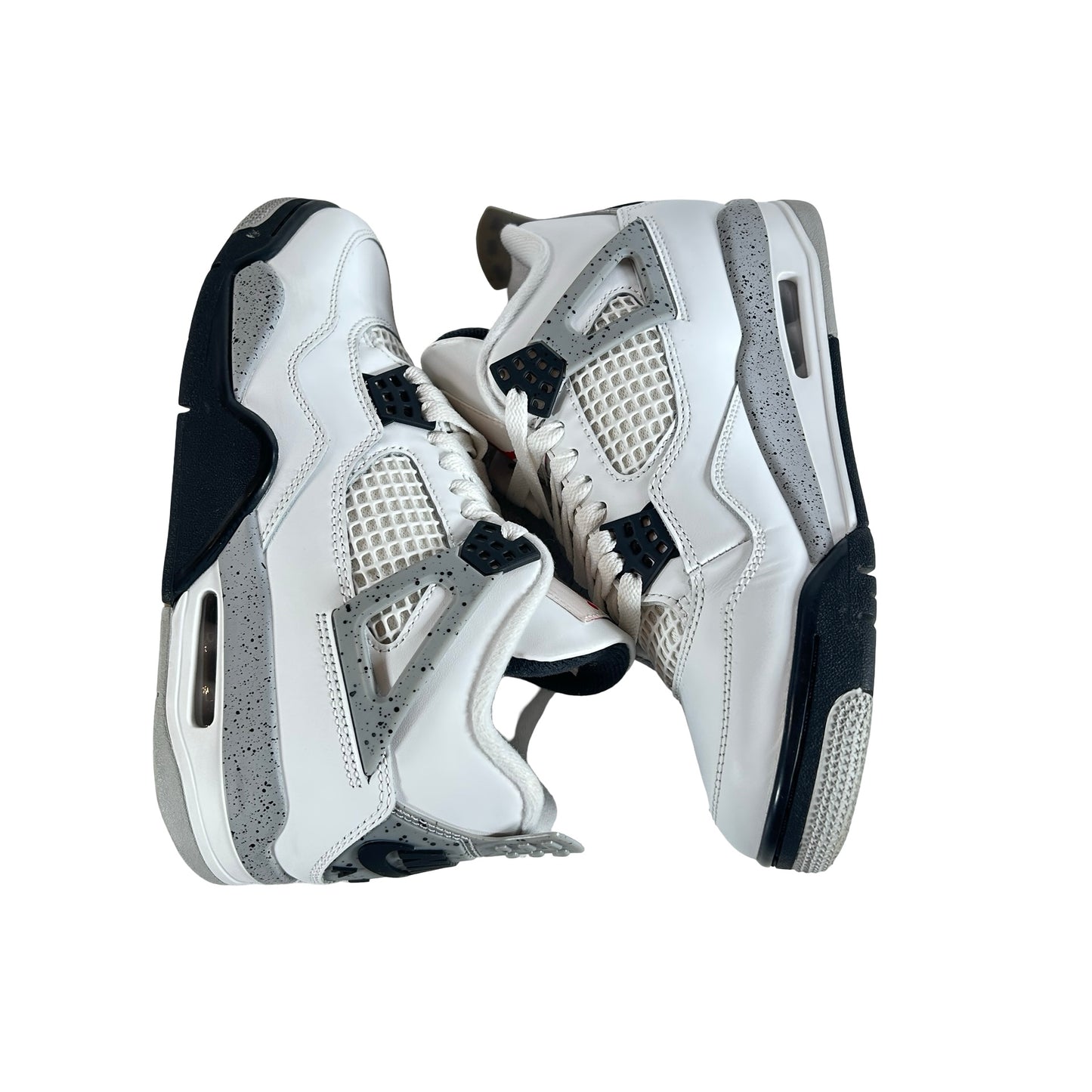 FV5029 100 Jordan 4 Retro White Cement (2025) [USED] - 7 M (Used)