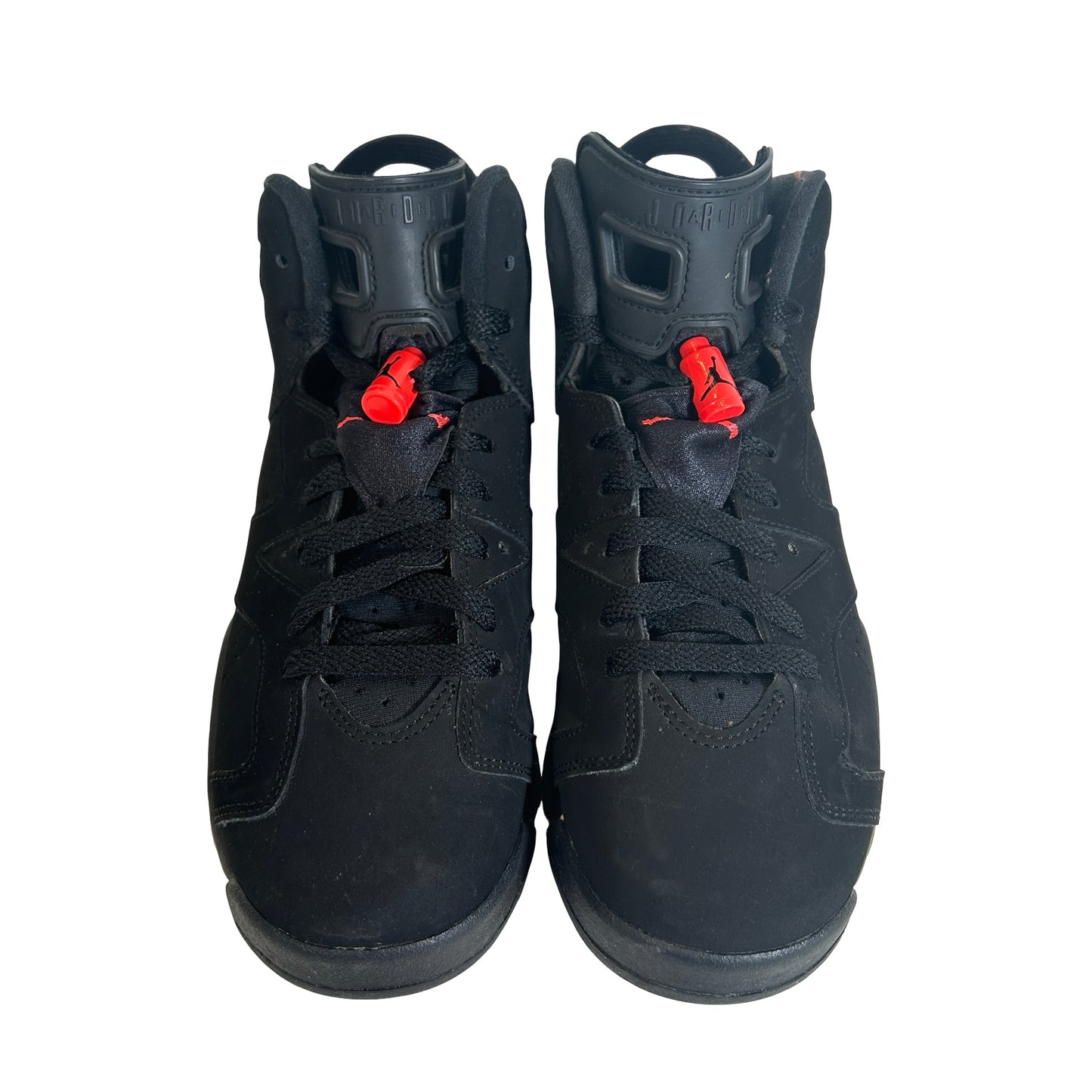 384665 023 Jordan 6 Retro Infrared Black (2014) (GS) [USED] - 6 Y (Used) (Replace Box)