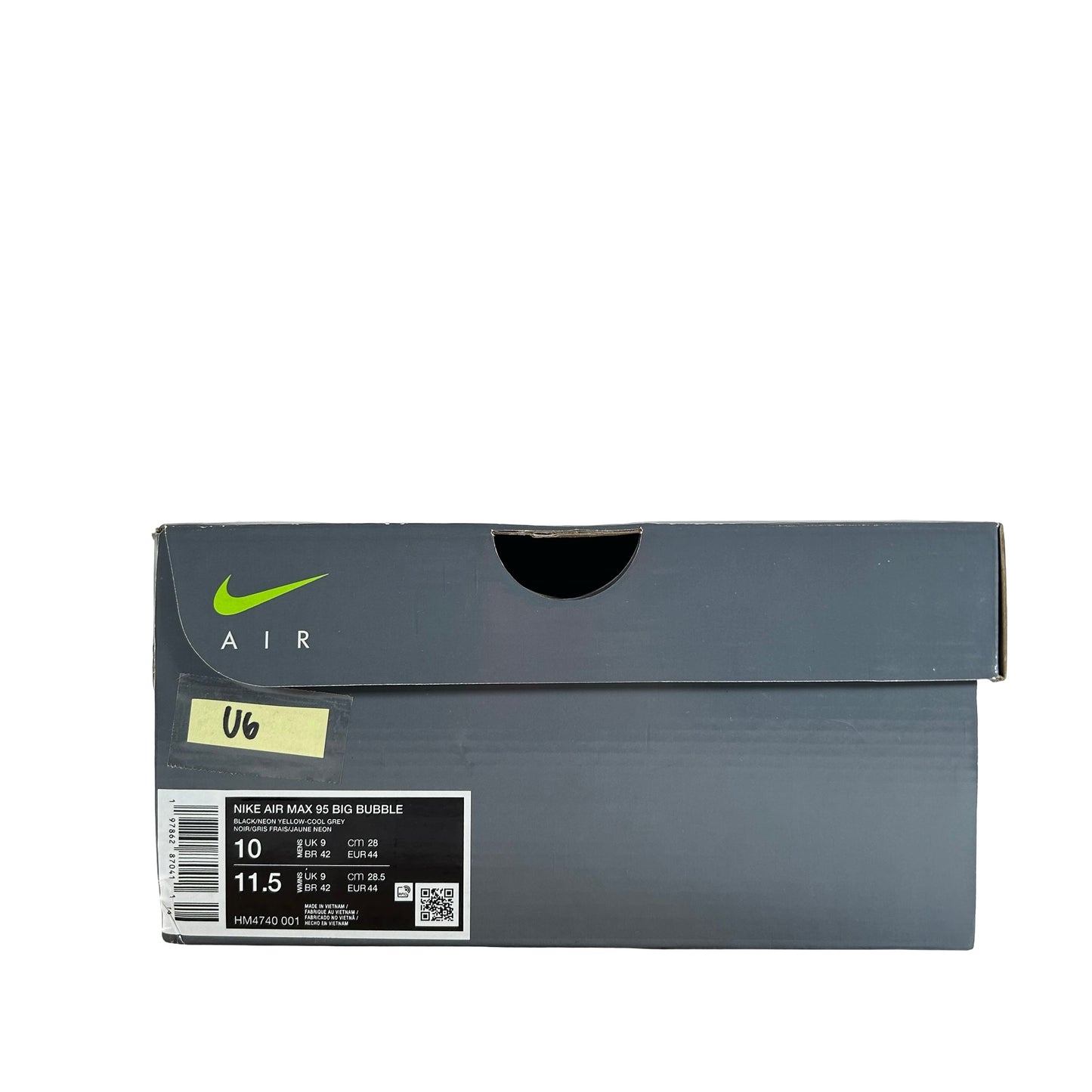HM4740 001 Nike Air Max 95 OG Big Bubble Neon (2025) [USED] - 10 M (Used6)