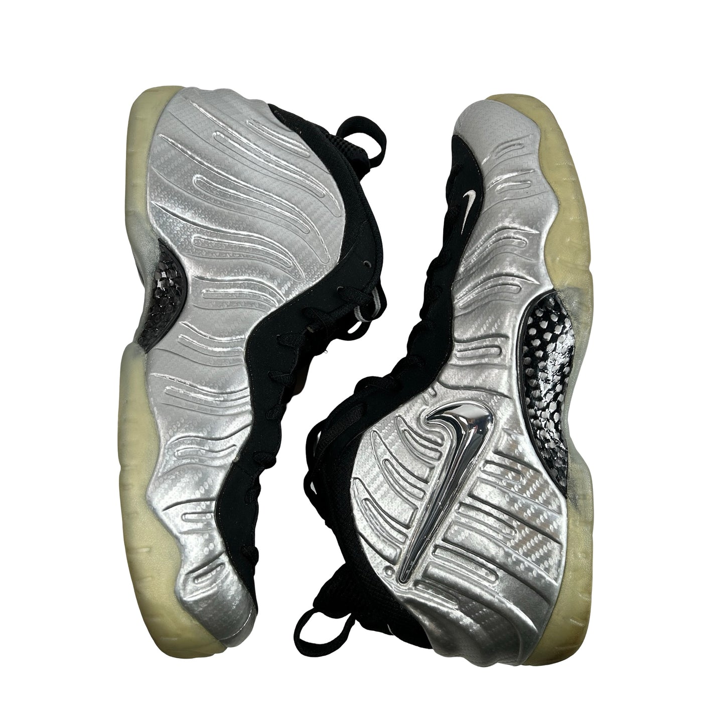 616750 004 Nike Air Foamposite Pro Silver Surfer [USED] - 13 M (Used) (No Box)