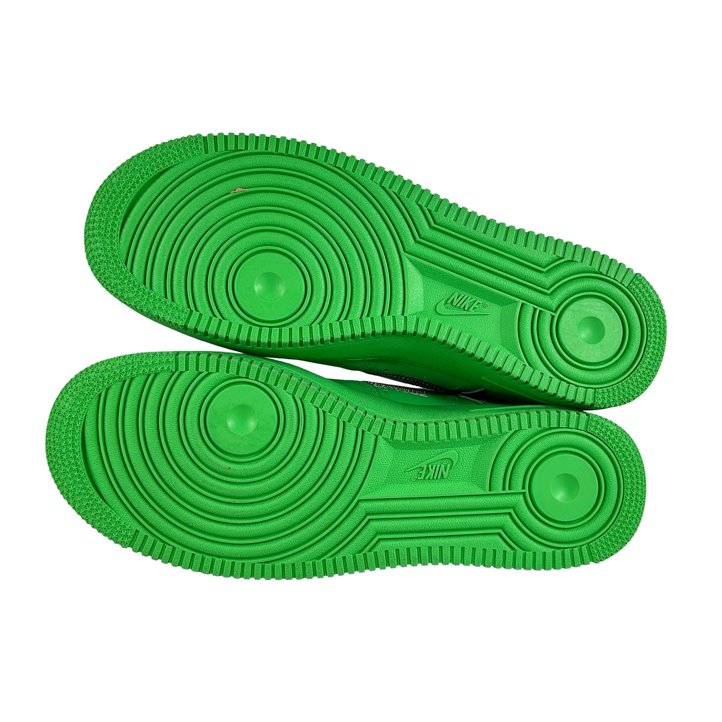 DX1419 300 Nike Air Force 1 Low Off-White Brooklyn [CONDITIONAL] - 9.5 M (Heavy Yellowing Foam) (No Box)