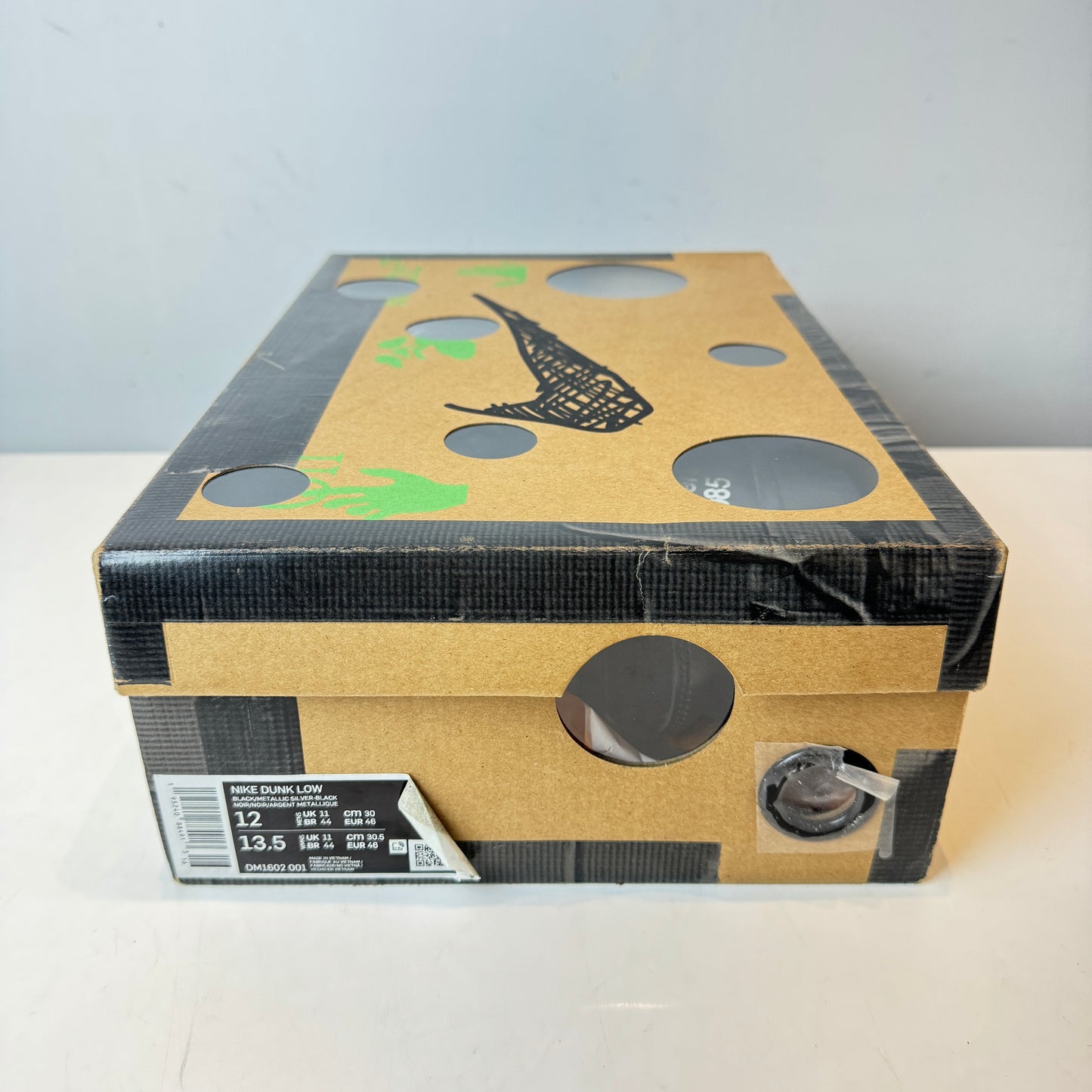 DM1602 001 Nike Dunk Low Off-White Lot 50 [USED] - 12 M (Used)