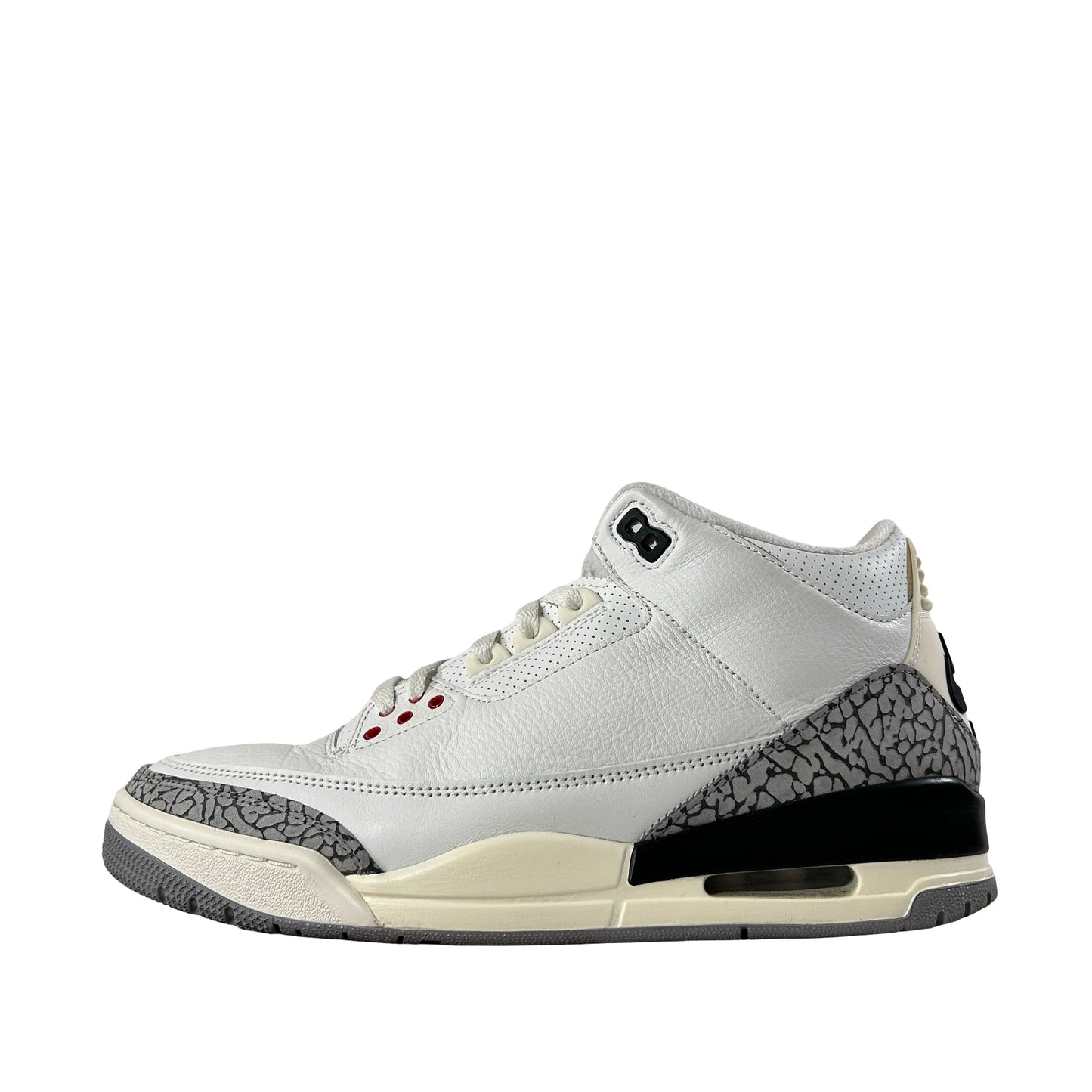 DN3707 100 Jordan 3 Retro White Cement Reimagined [USED] - 10.5 M (Used26)