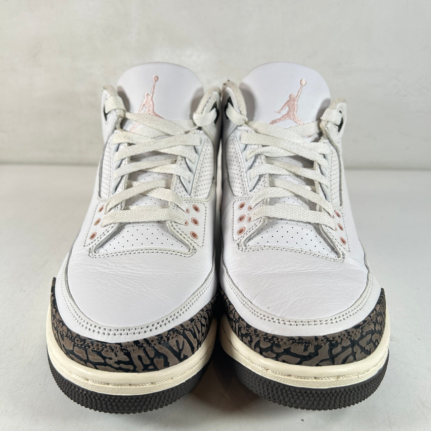 CK9246 102 Jordan 3 Retro Neapolitan Dark Mocha (Women's) [USED] - 11 W (Used)