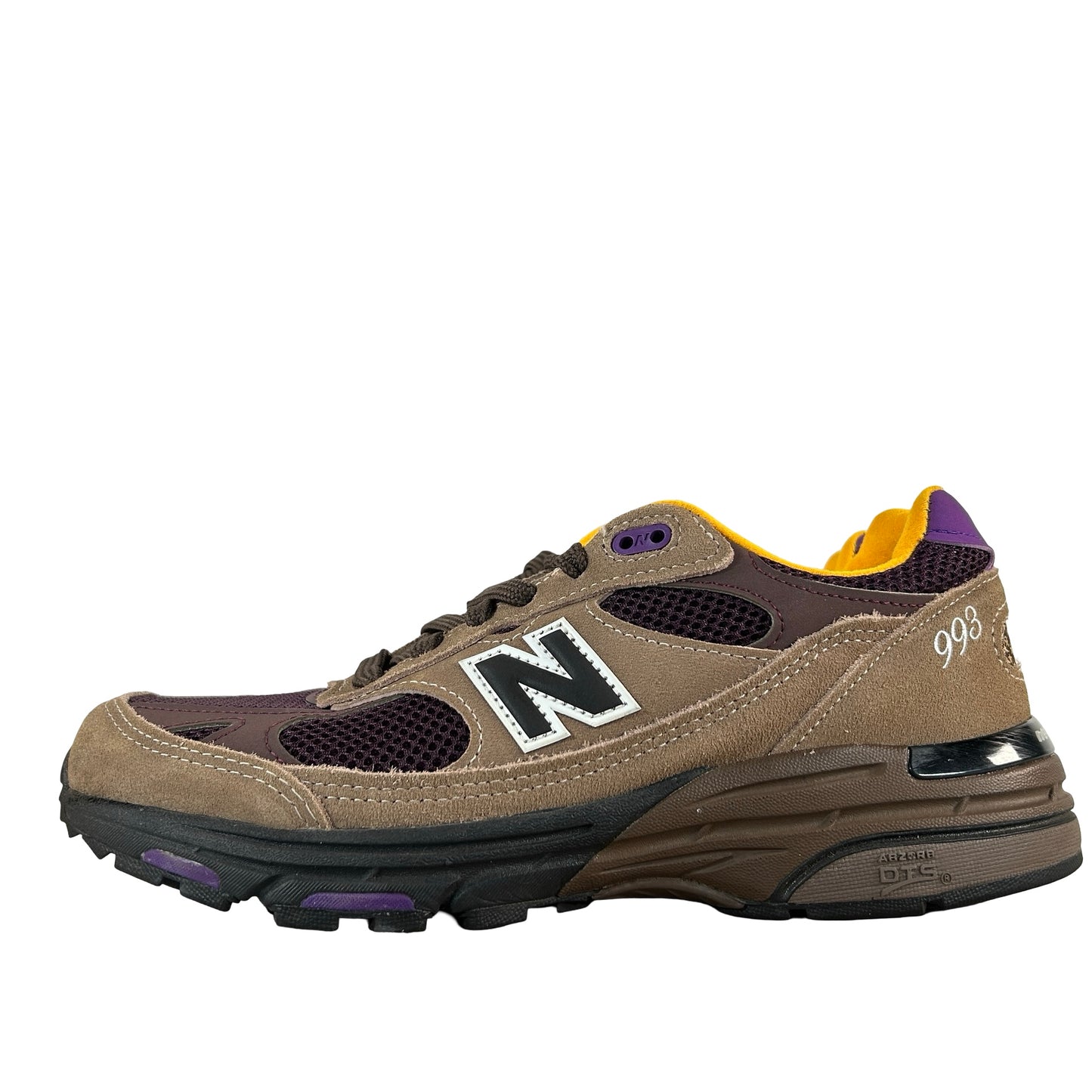 U993MU New Balance 993 MiUSA Mushroom Midnight Violet [USED] - 7.5 M (Used)