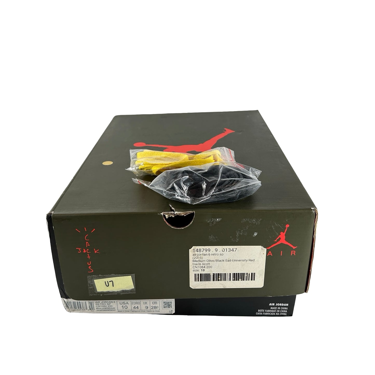 CN1084 200 Jordan 6 Retro Travis Scott [USED] - 10 M (Used7)