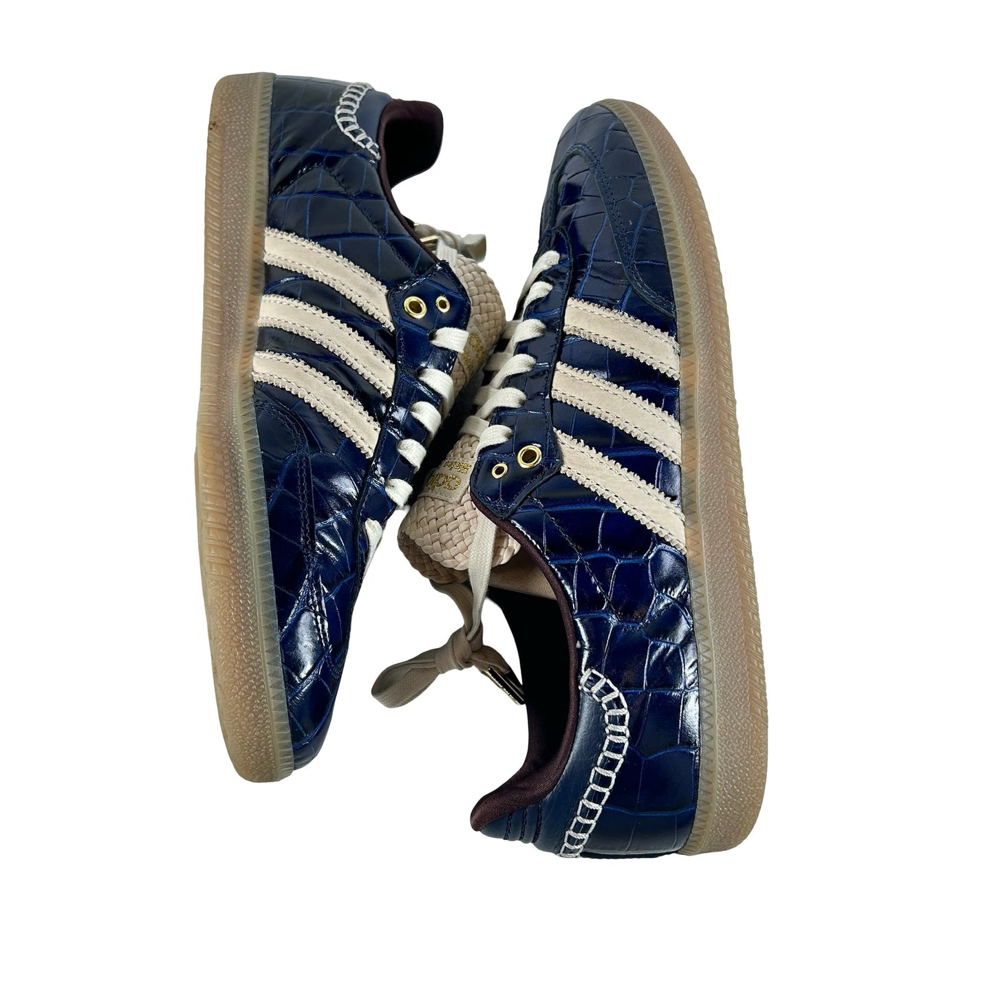 JH9825 adidas Samba Wales Bonner Navy Croc [USED] - 10.5 M (Used)