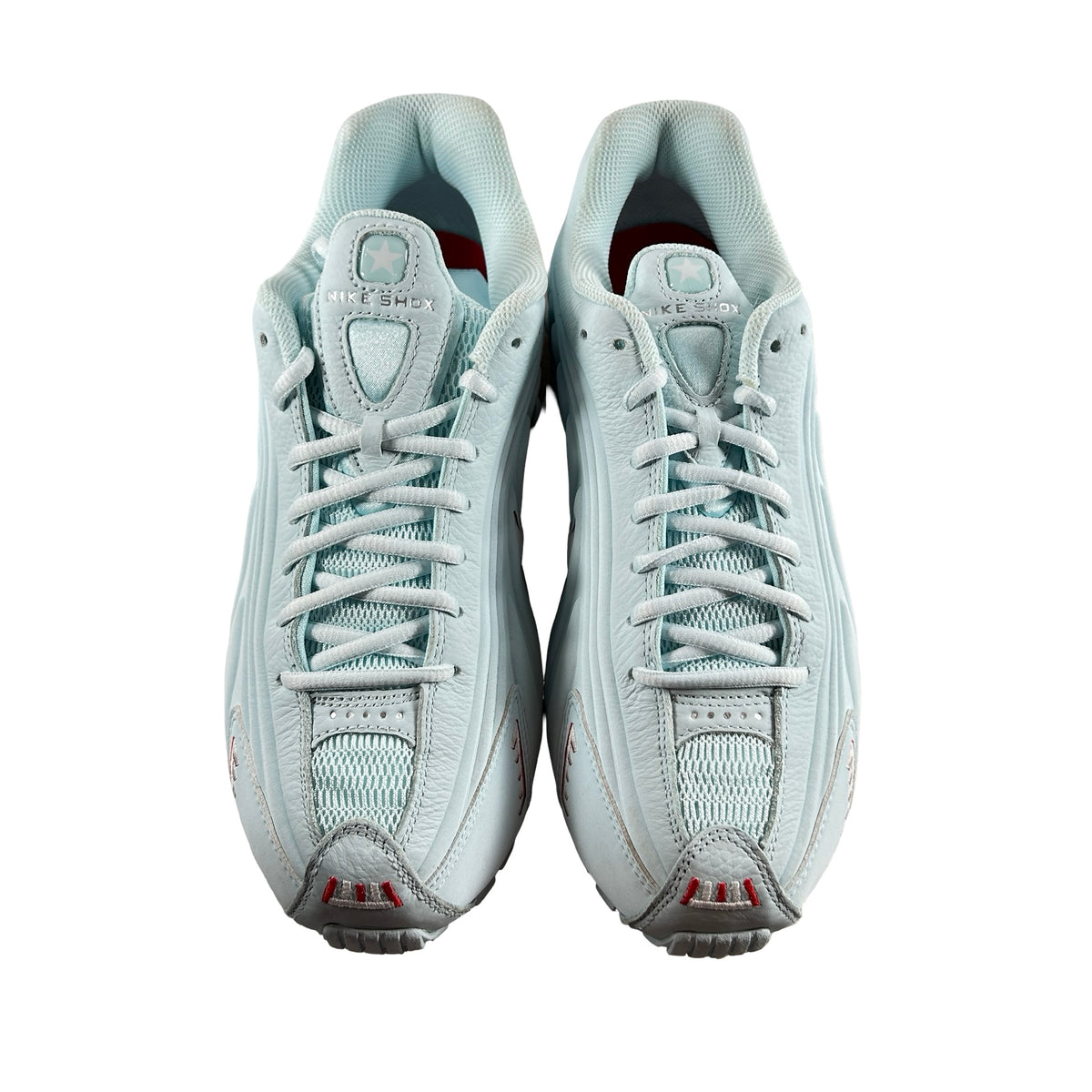 IQ1867 474 Nike Shox R4 Puerto Rico [USED] - 8 M (Used)