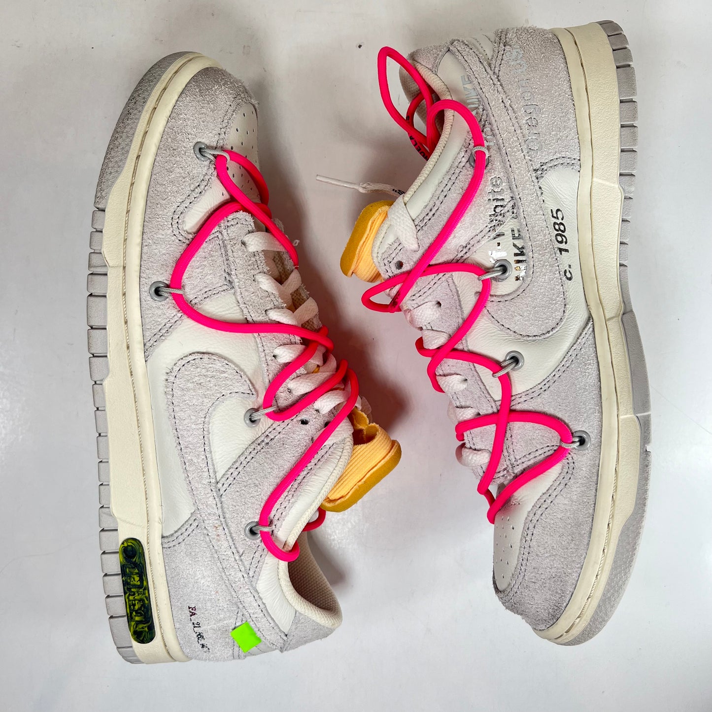 DJ0950 117 Nike Dunk Low Off-White Lot 17 [USED] - 8.5 M (Used)