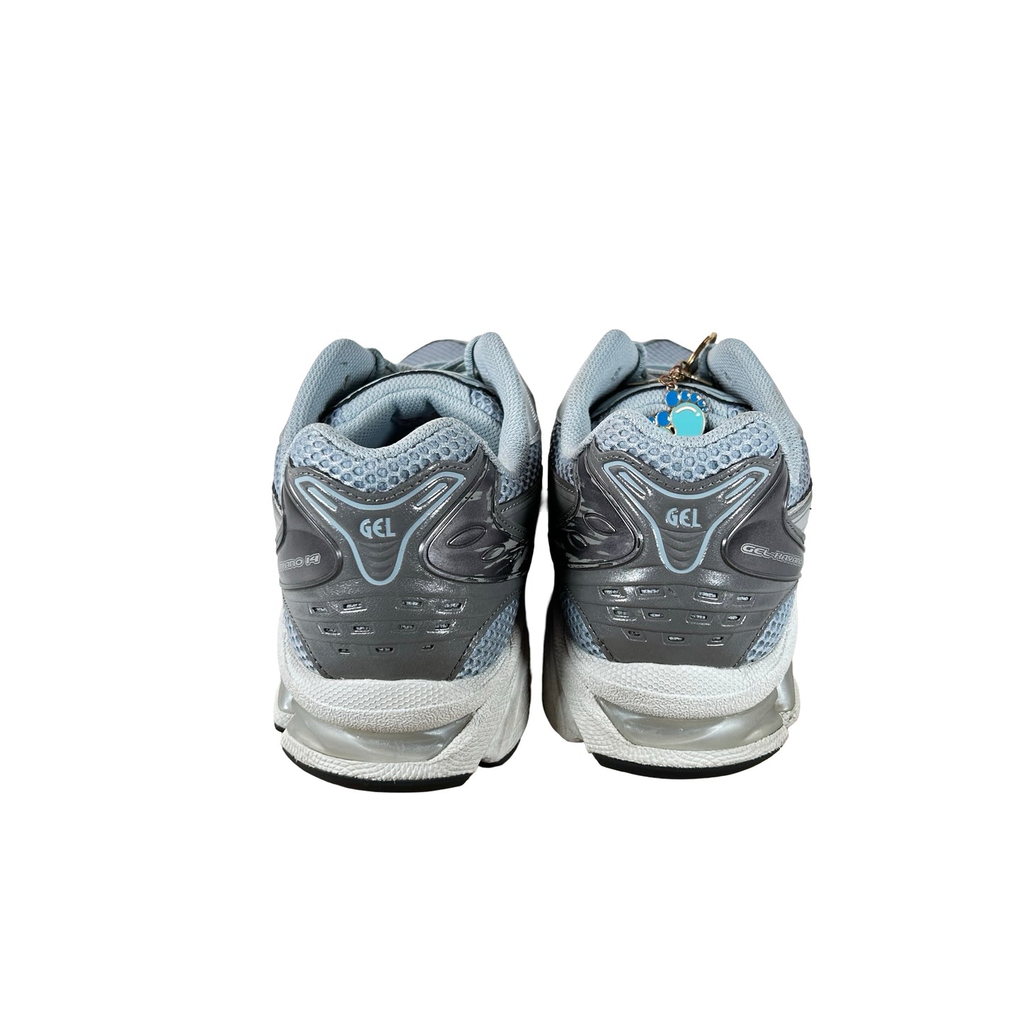 1202A537 401 ASICS Gel-Kayano 14 Dolphin Grey Pure Silver [USED] - 11 M (Used) (No Box)