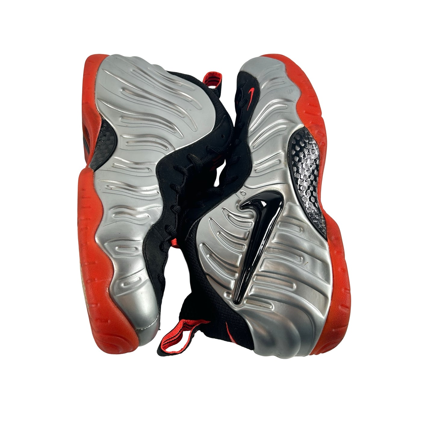 624041 016 Nike Air Foamposite Pro Bright Crimson [USED] - 12 M (Used) (No Box)