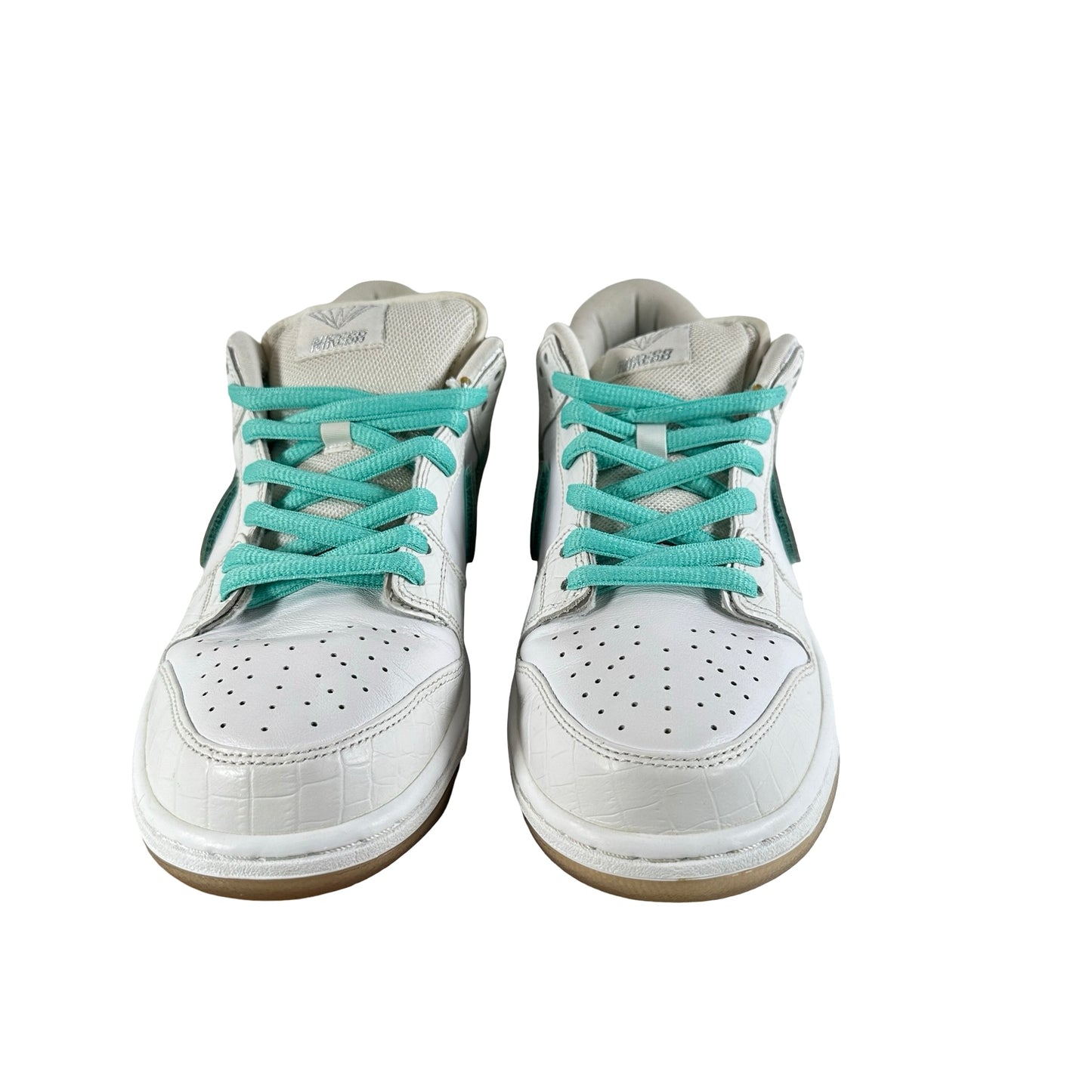 BV1310 100 Nike SB Dunk Low Diamond Supply Co. White Diamond [USED] - 9.5 M (Used) (No Box)