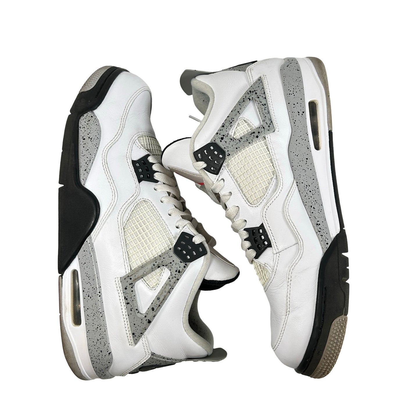 840606 192 Jordan 4 White Cement [USED] - 11.5 M (Used) (Replace Box)