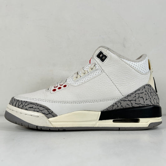 DM0967 100 Jordan 3 Retro White Cement Reimagined (GS) [USED] - 5.5 Y (Used3)