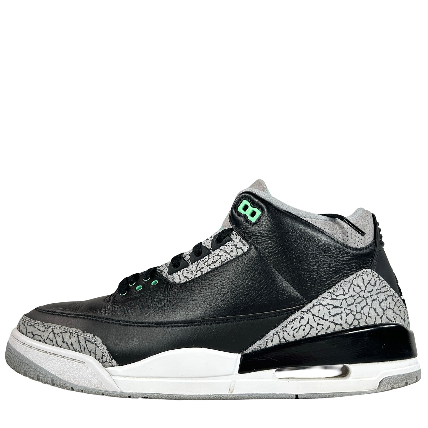 CT8532 031 Jordan 3 Retro Green Glow [USED] - 13 M (Used2)