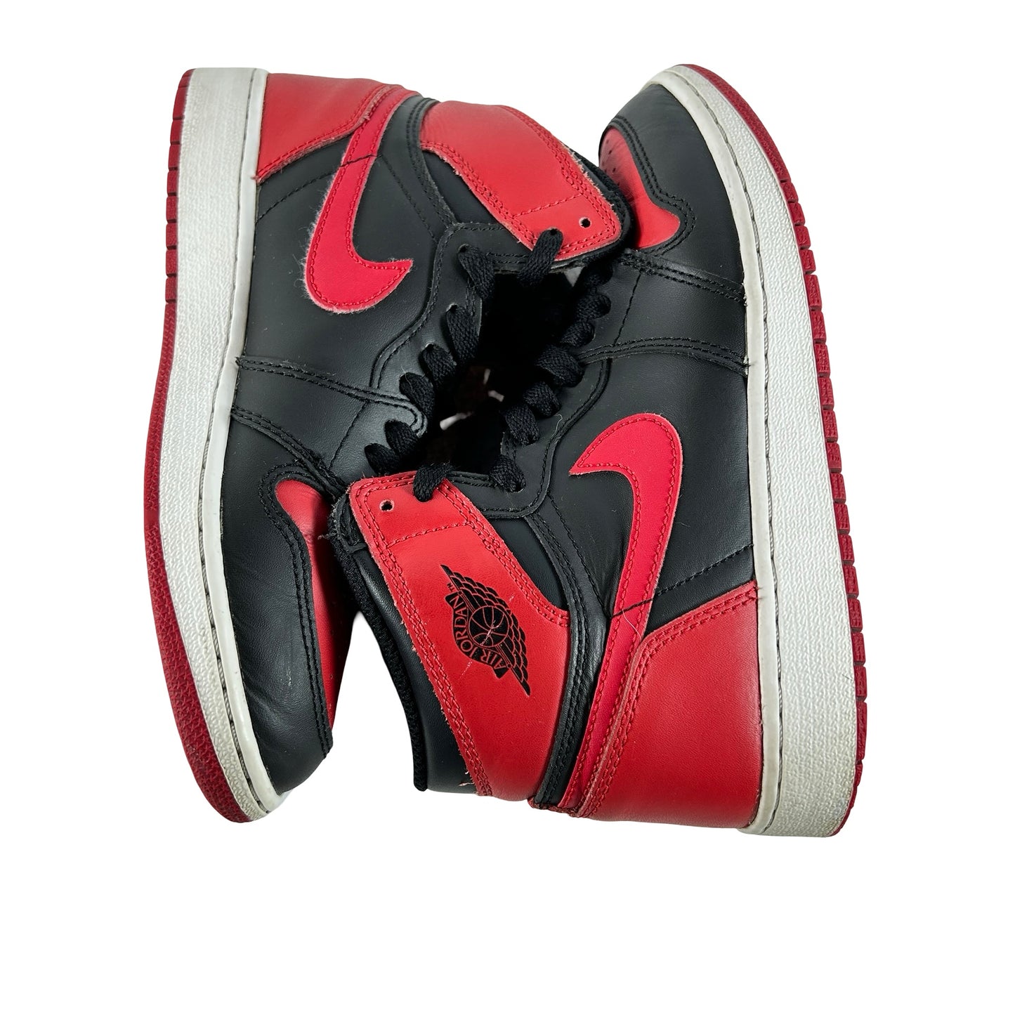 575441 001 Jordan 1 Retro Bred Banned (2016) (GS) [USED] - 5 Y (Used) (No Box)