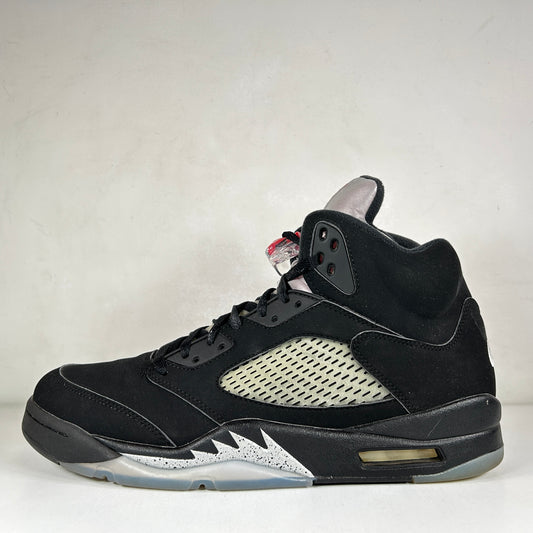 845035 003 Jordan 5 Retro Black Metallic (2016) [USED] - 12 M (Used) (No Box)