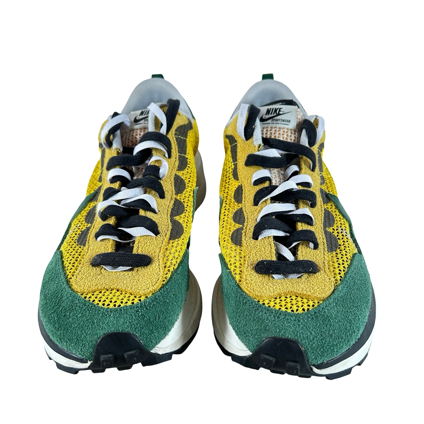 CV1363 700 Nike Vaporwaffle sacai Tour Yellow Stadium Green [USED] - 9.5 M (Used) (No Box)