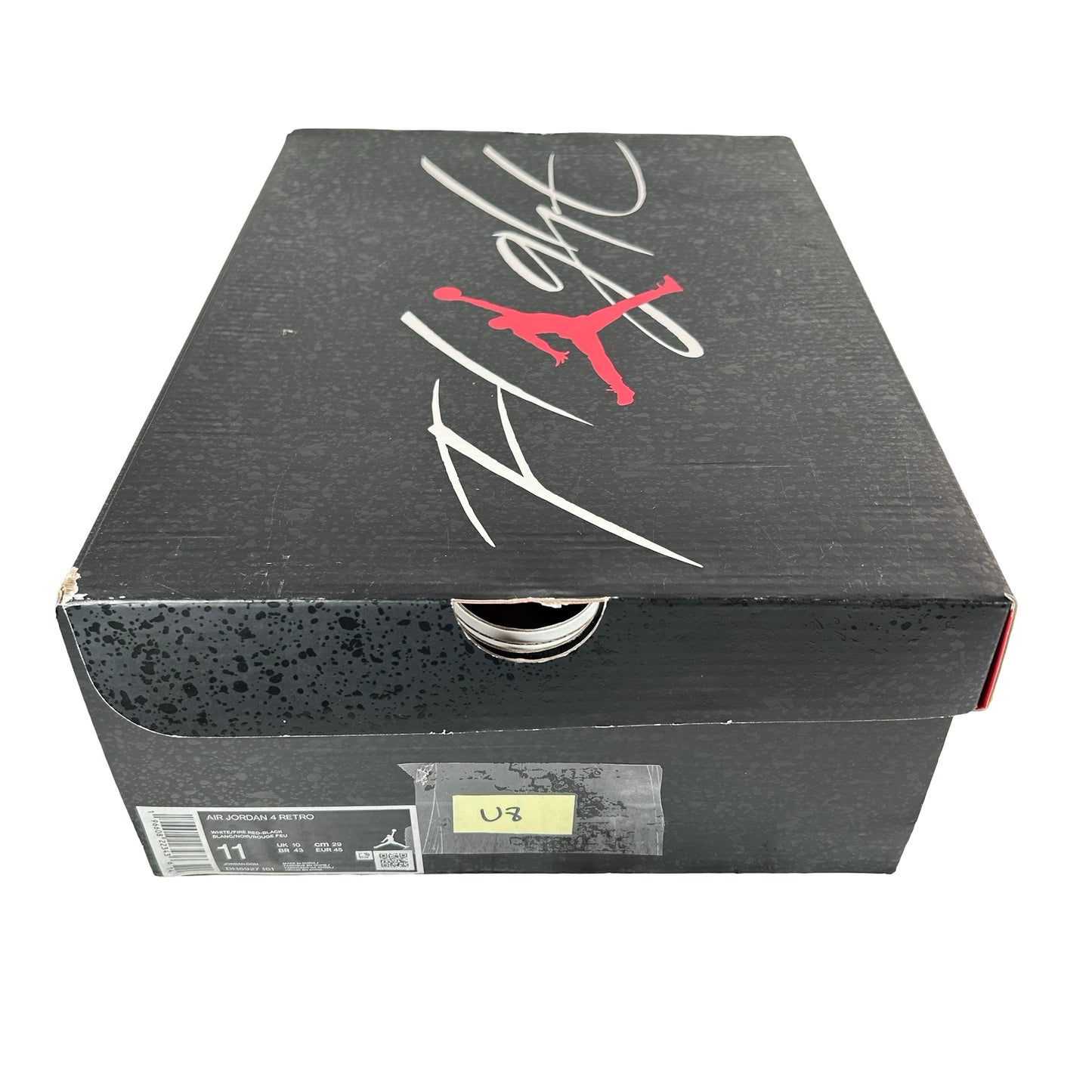 DH6927 161 Jordan 4 Retro Red Cement [USED] - 11 M (Used8)