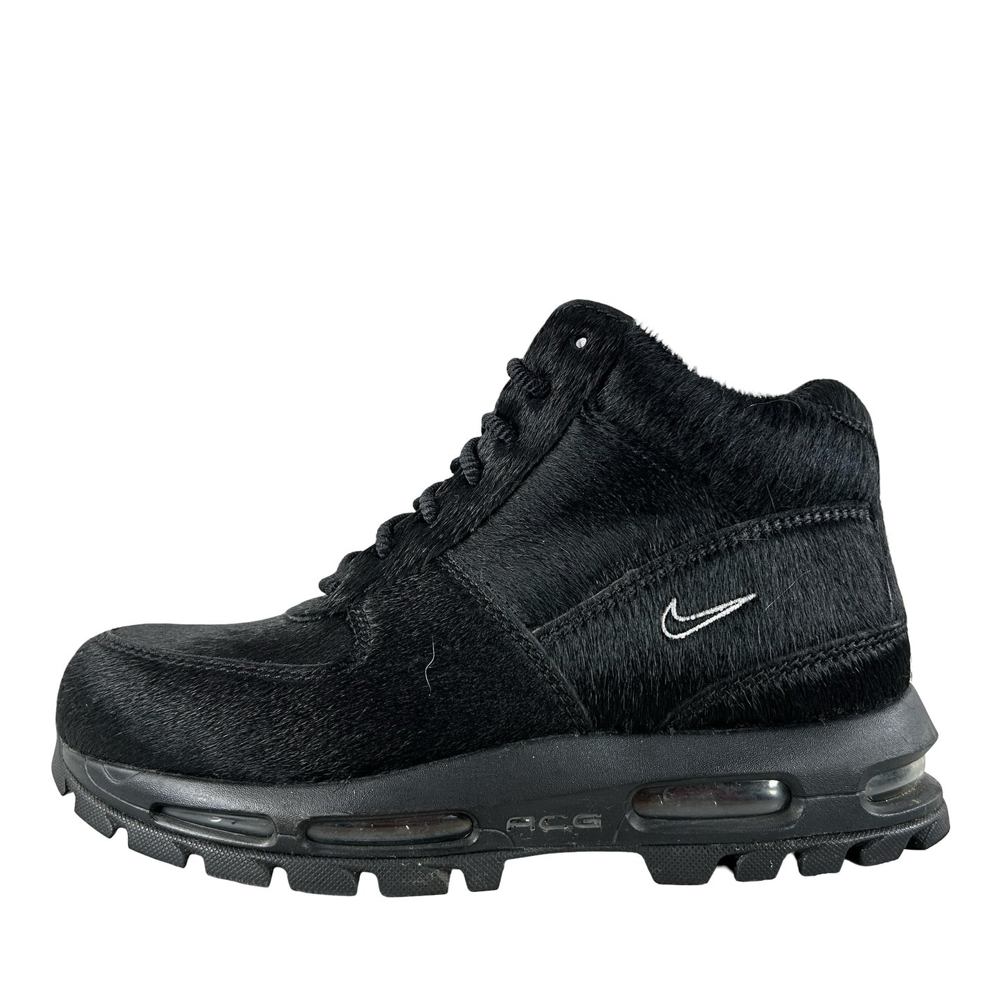 IO4635 001 Nike Air Max Goadome Black Pony Hair [USED] - 8 M (Used) (Replace Box)