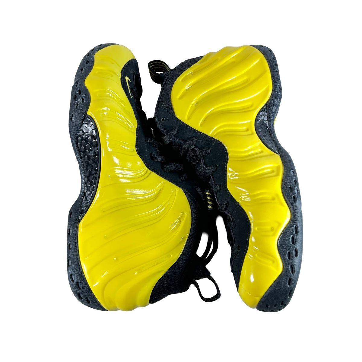 314996 701 Nike Air Foamposite One Wu-Tang Optic Yellow [USED] - 10.5 M (Used) (No Box)