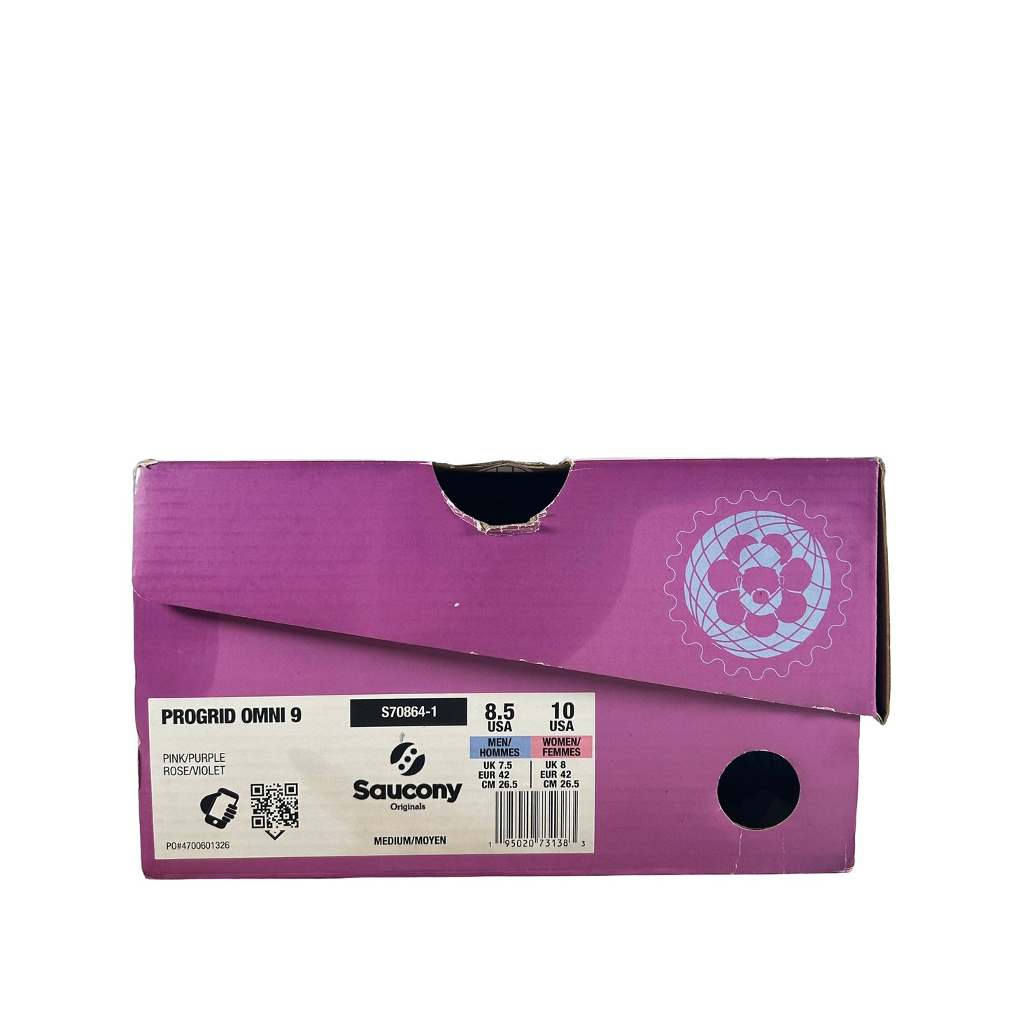 S70864 1 Saucony ProGrid Omni 9 Jae Tips To Do List Pink [USED] - 8.5 M (Used)