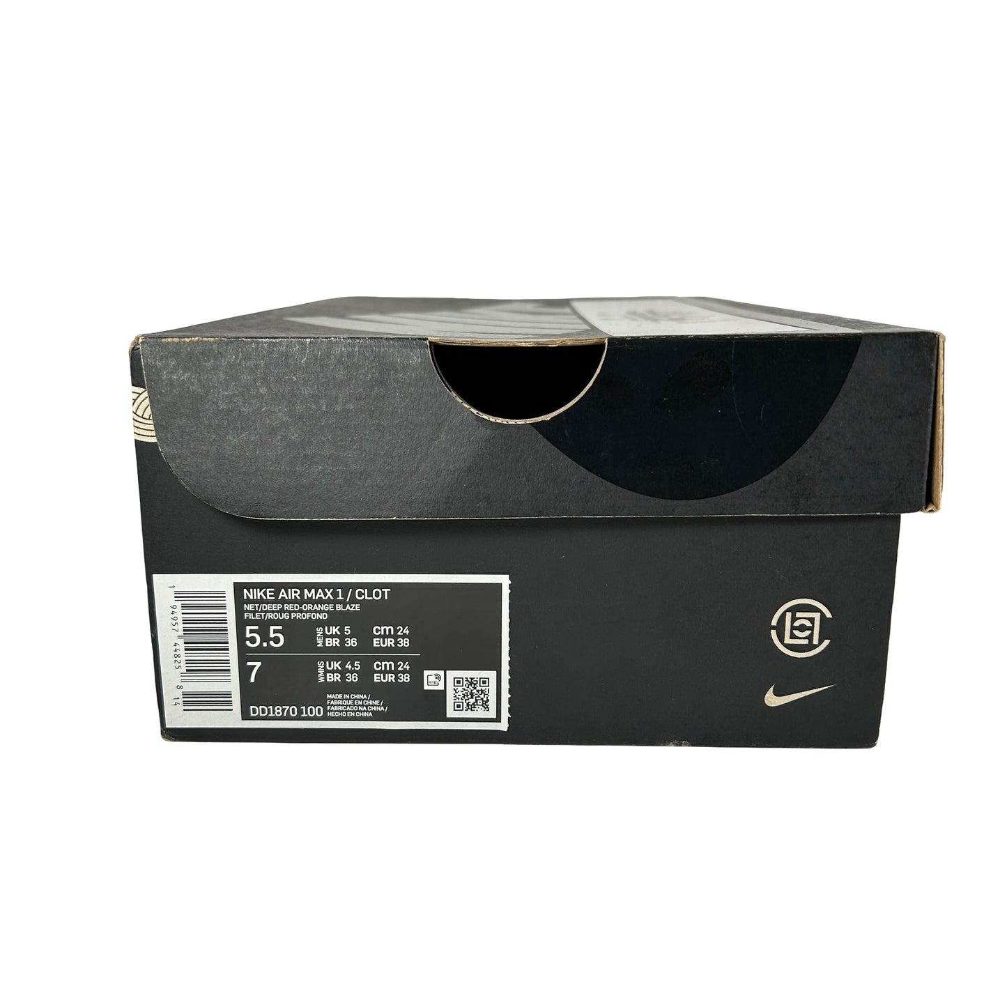 DD1870 100 Air Max 1 Clot [USED] - 5.5 M (Used)