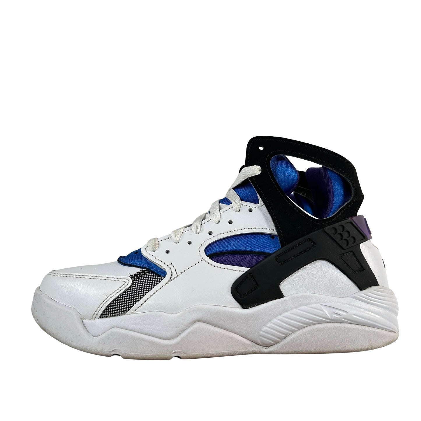 FD0183 101 Nike Air Flight Huarache OG White Varsity Purple (2023) [USED] - 7.5 M (Used) (Replace Box)