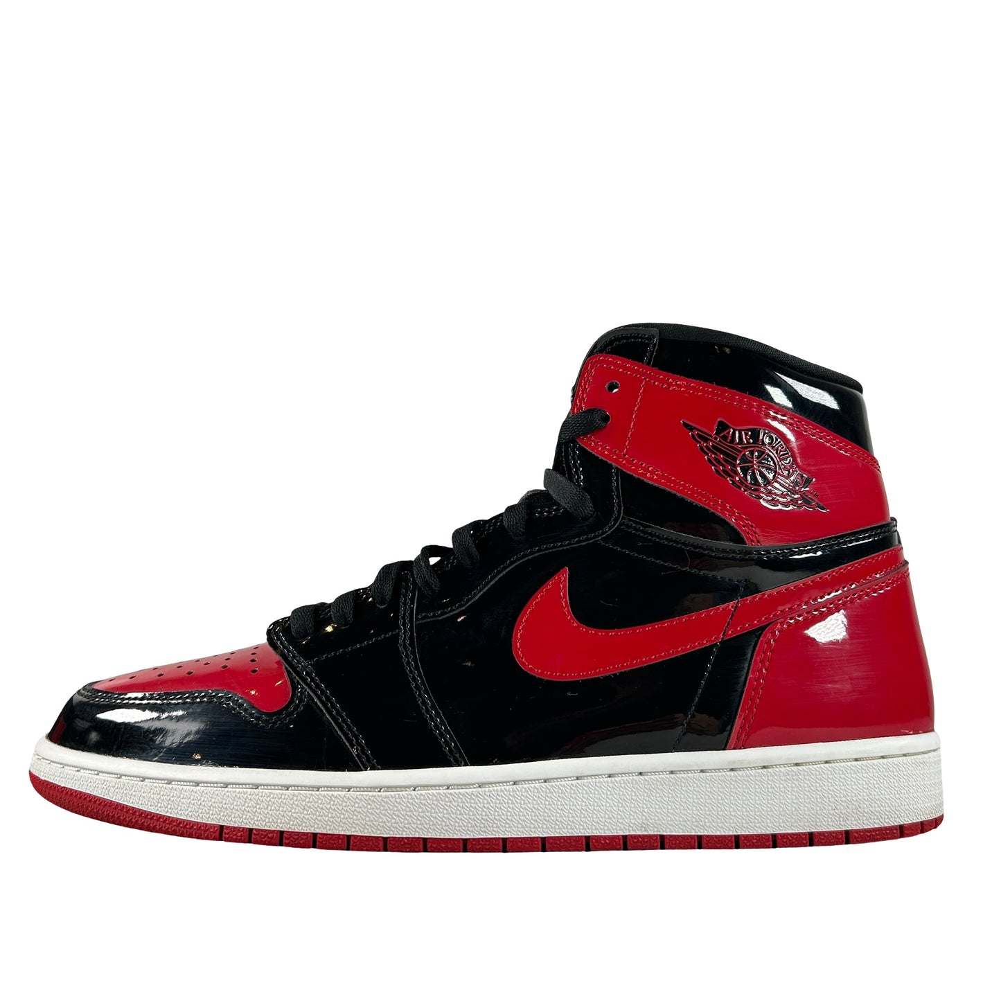 555088 063 Jordan 1 Retro High OG Patent Bred [USED] - 12 M (Used6)