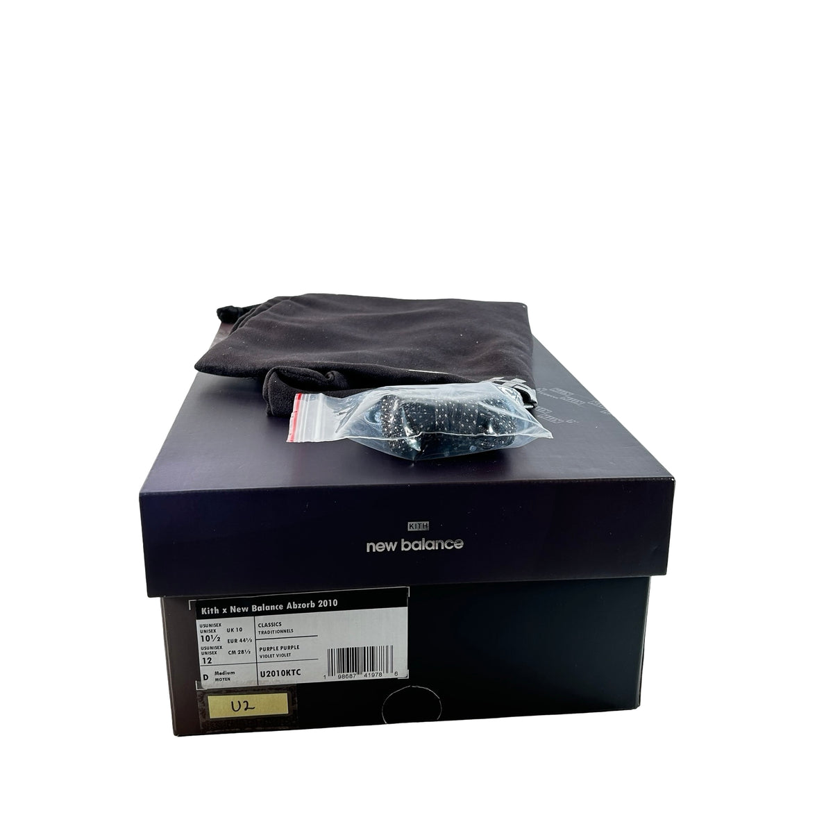 U2010KTC New Balance 2010 Kith Purple Black [USED] - 10.5 M (Used2)