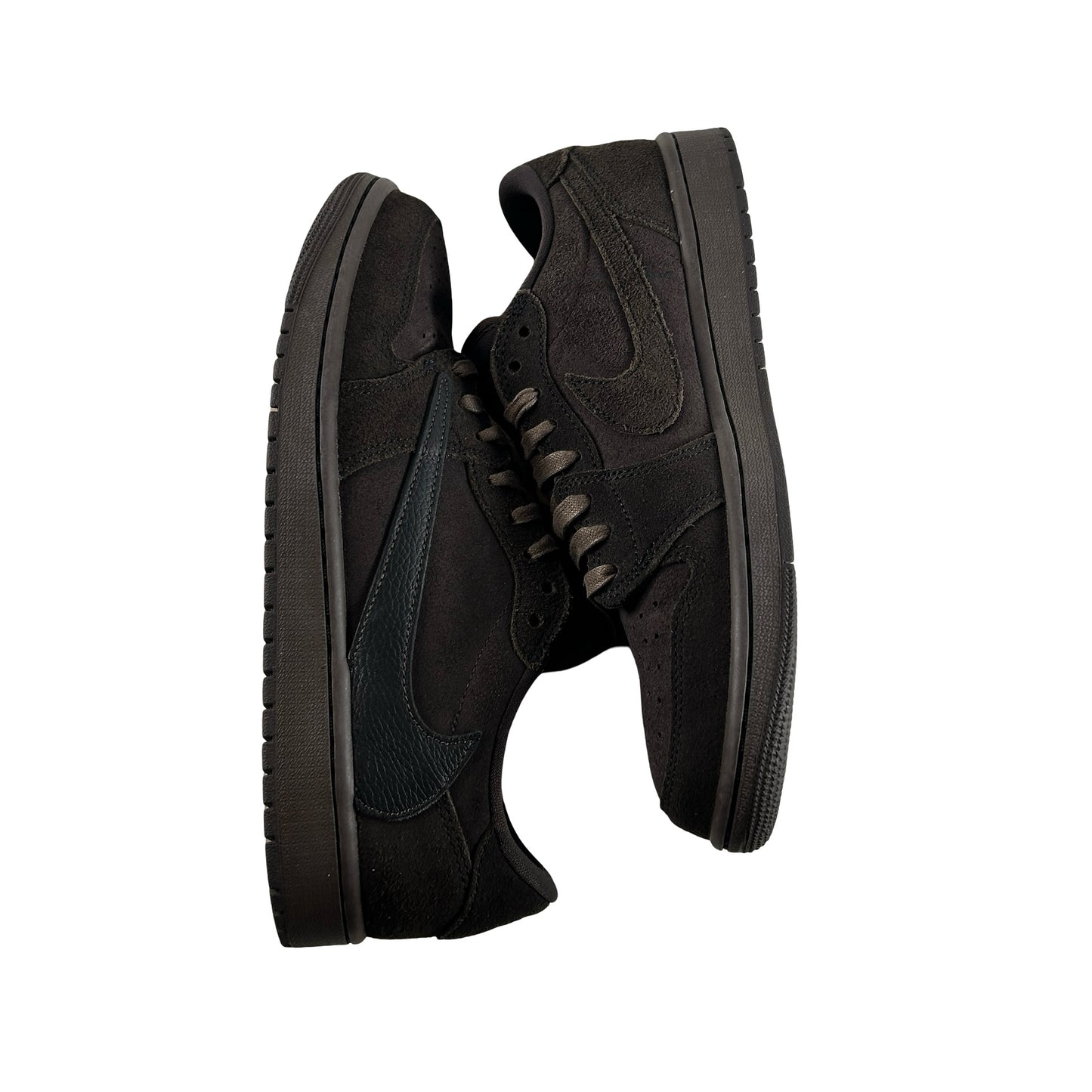DM7866 202 Jordan 1 Retro Low OG SP Travis Scott Velvet Brown [USED] - 9 M (Used12)