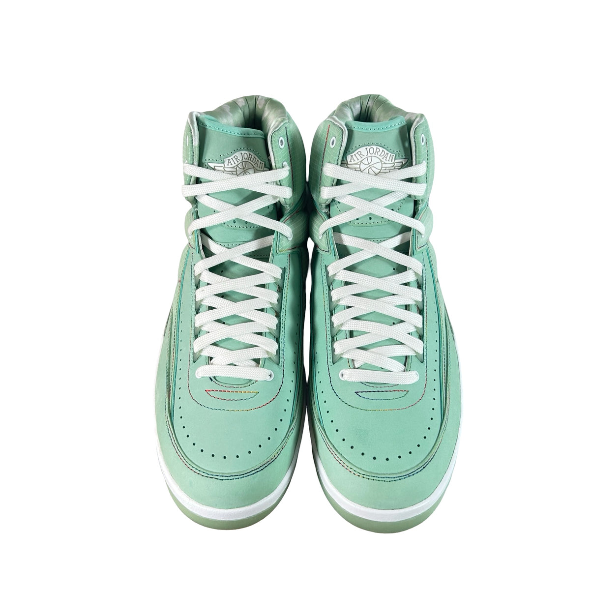 AJ2JB-1193058 VW1 Jordan 2 Retro J Balvin (Friends and Family) - 12 M (Left Shoe Light Not Working)