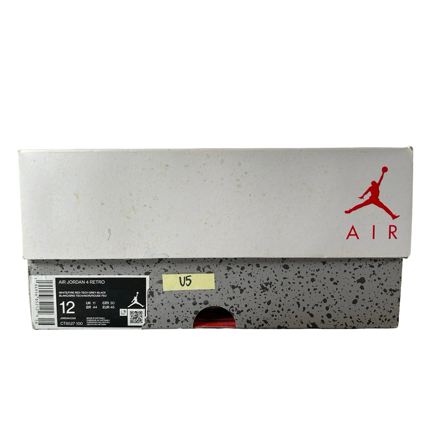 CT8527 100 Jordan 4 Retro White Oreo [USED] - 12 M (Used5)