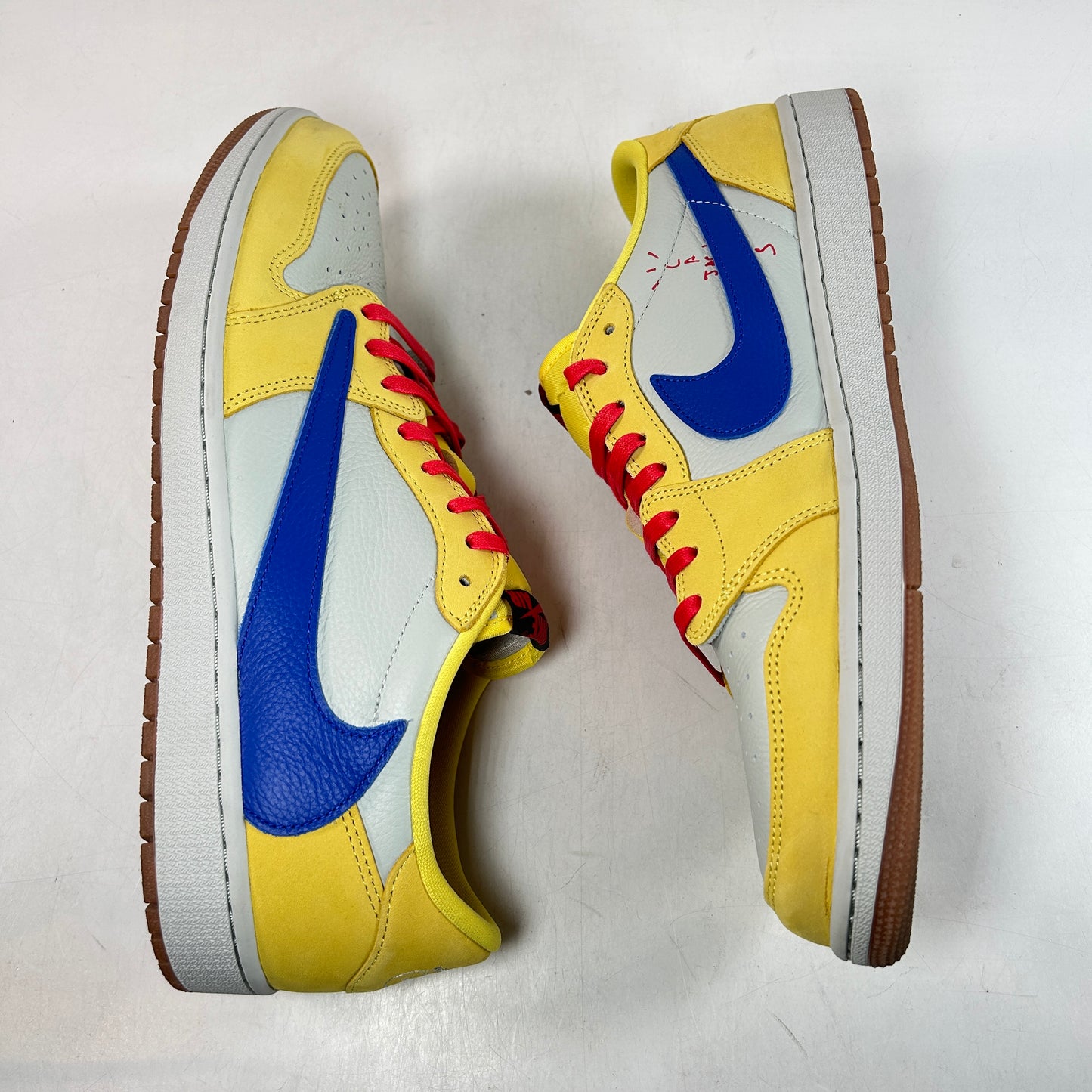 DZ4137 700 Jordan 1 Retro Low OG SP Travis Scott Canary (Women's) [USED] - 15.5 W (VNDS)