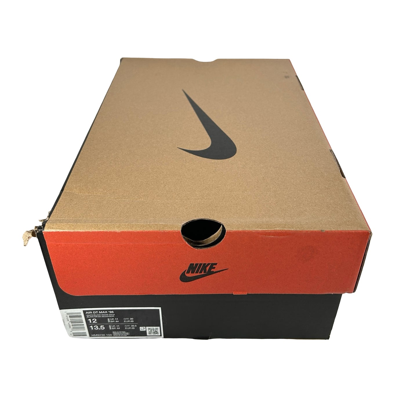 HM9236 100 Nike Air DT Max '96 Colorado Away White Black [USED] - 12 M (Used)
