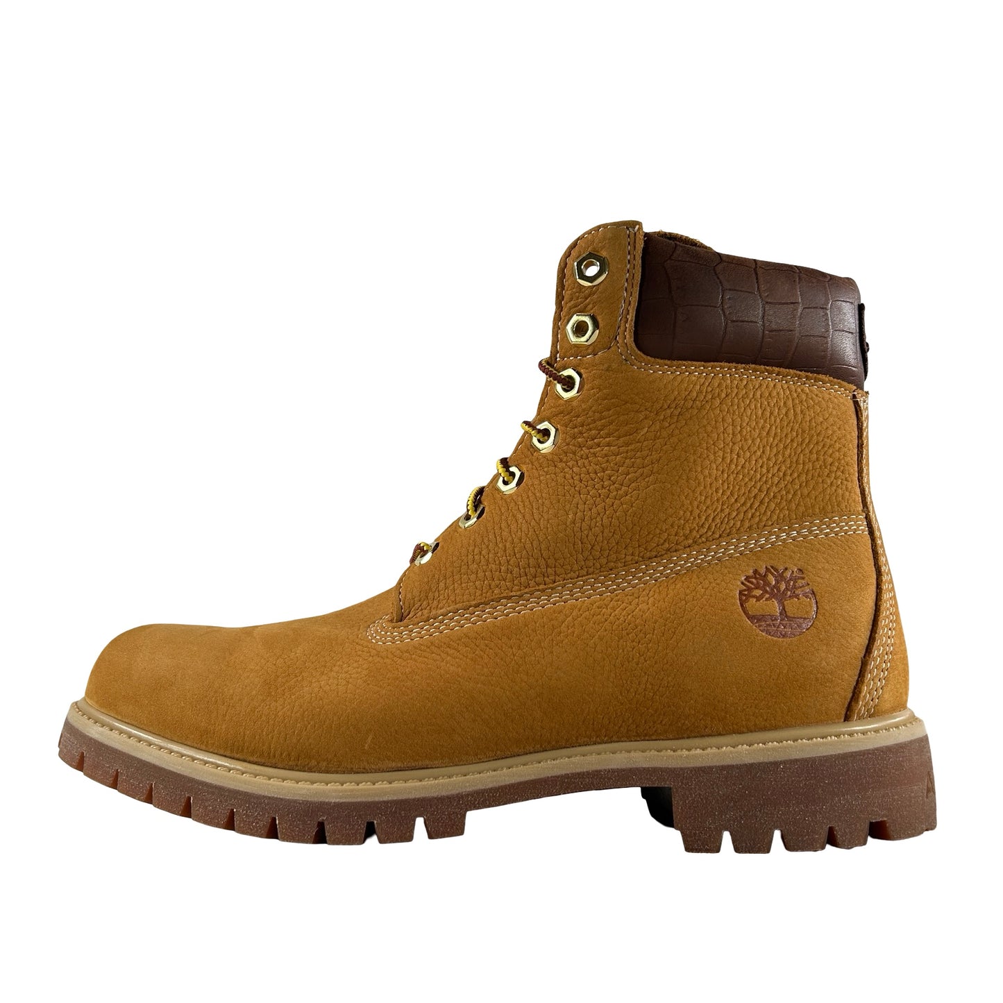 TB0A2P6W AI1 Timberland 6" Premium Waterproof Boot Avirex Wheat [USED] - 9.5 M (Used)