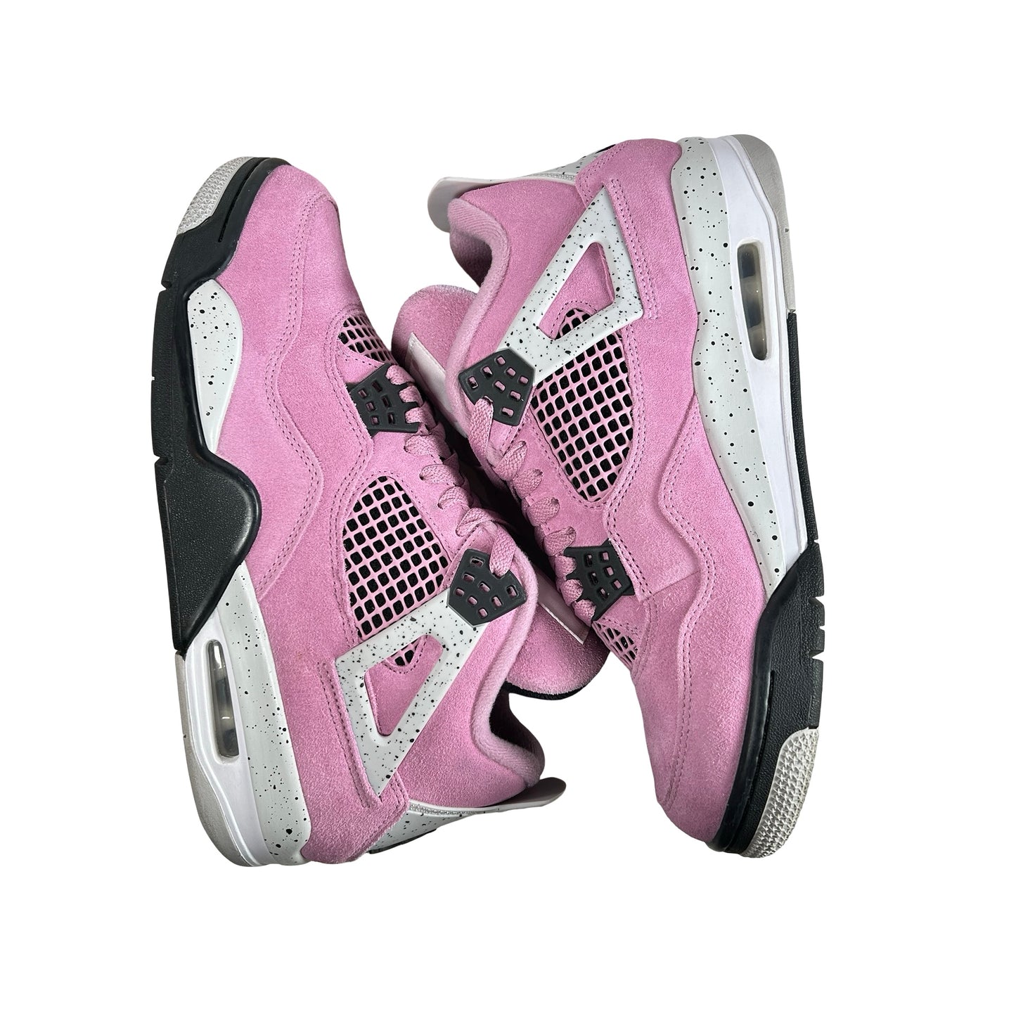 AQ9129 501 Jordan 4 Retro Orchid (Women's) [USED] - 10.5 W (Used2)