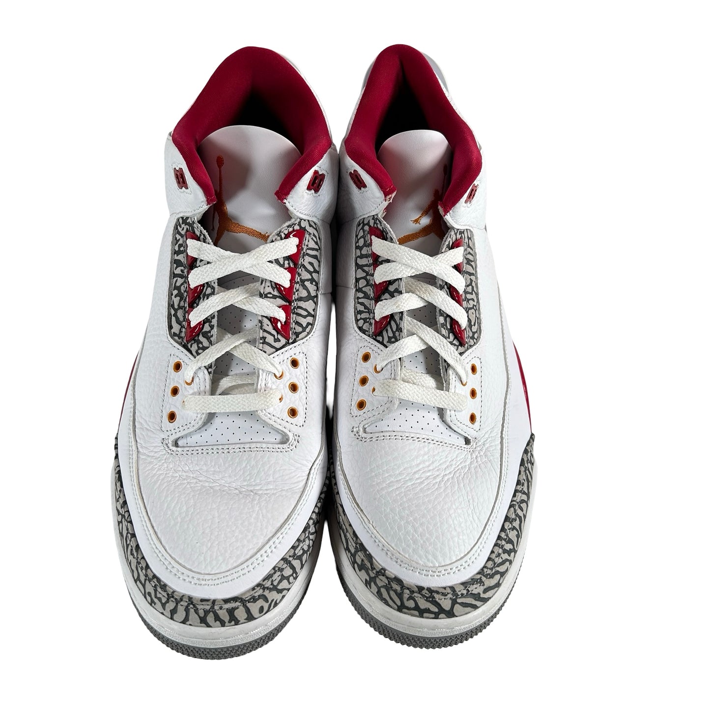 CT8532 126 Jordan 3 Retro Cardinal Red [USED] - 13 M (Used) (No Box)