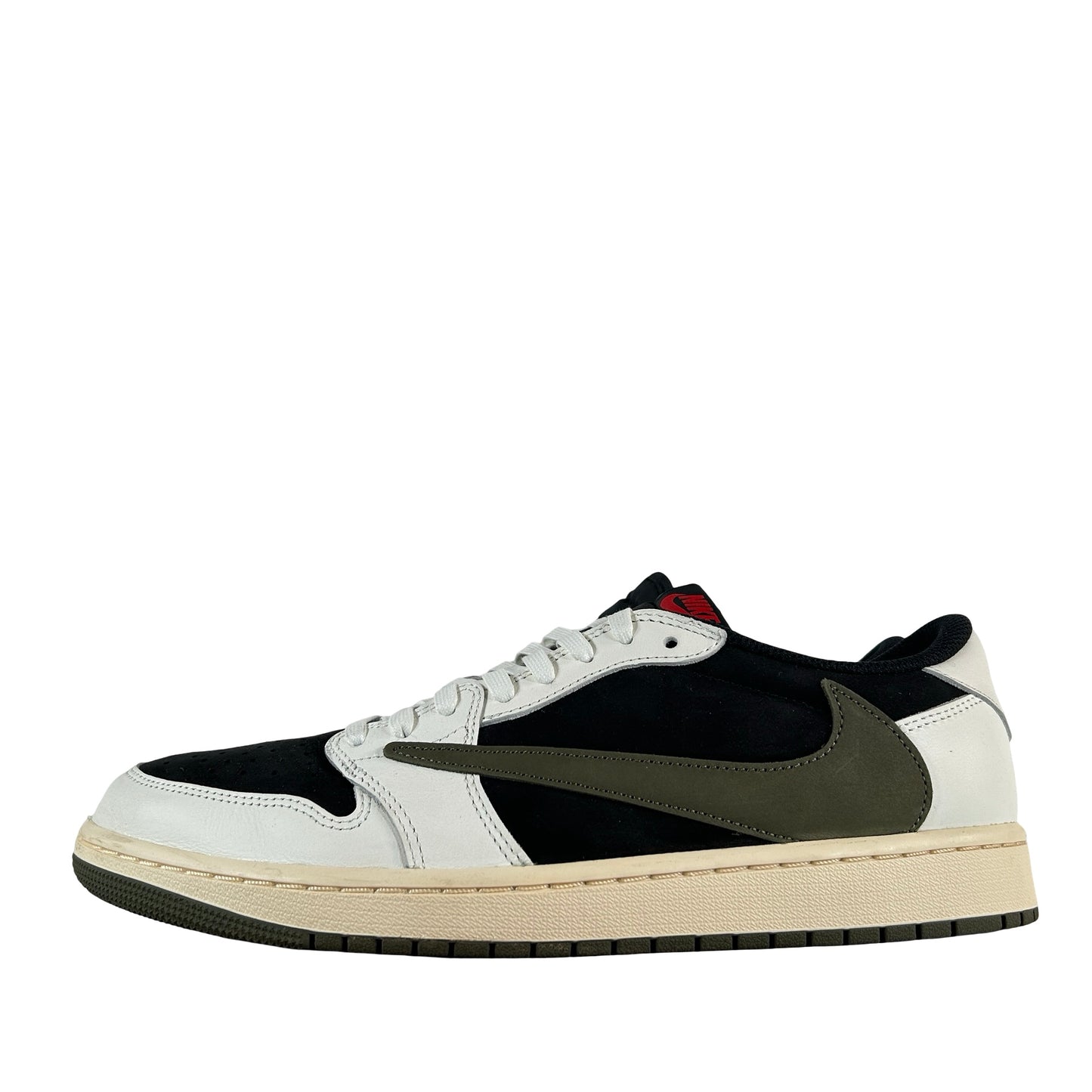DZ4137 106 Jordan 1 Retro Low OG SP Travis Scott Olive (W) [USED] - 12 W (Used4)