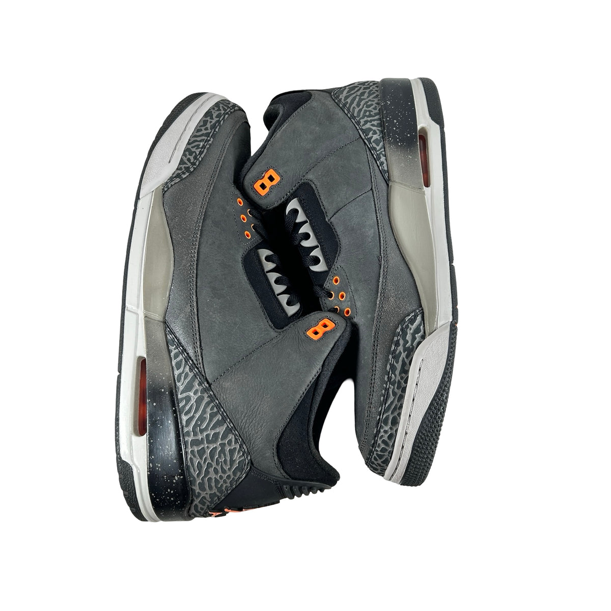 CT8532 080 Jordan 3 Retro Fear Pack (2023) [USED] - 13 M (Used) (No Box)