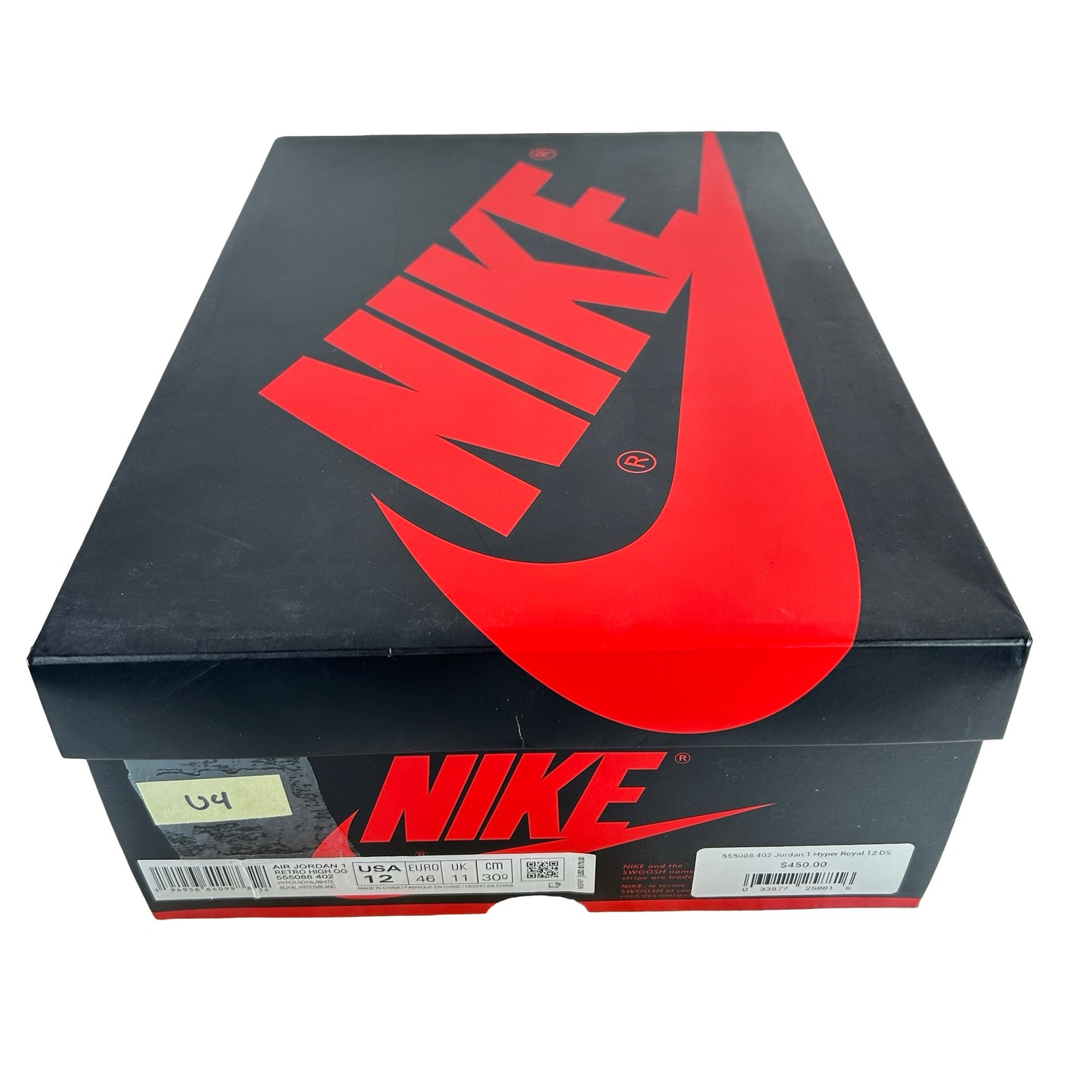 555088 402 Jordan 1 Hyper Royal [USED] - 12 M (Used4)