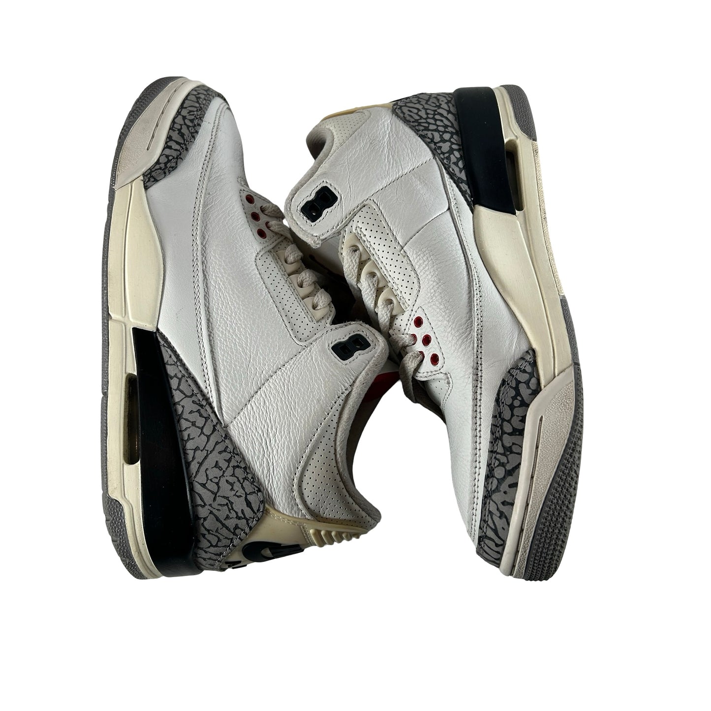 DN3707 100 Jordan 3 Retro White Cement Reimagined [USED] - 9 M (Used22)