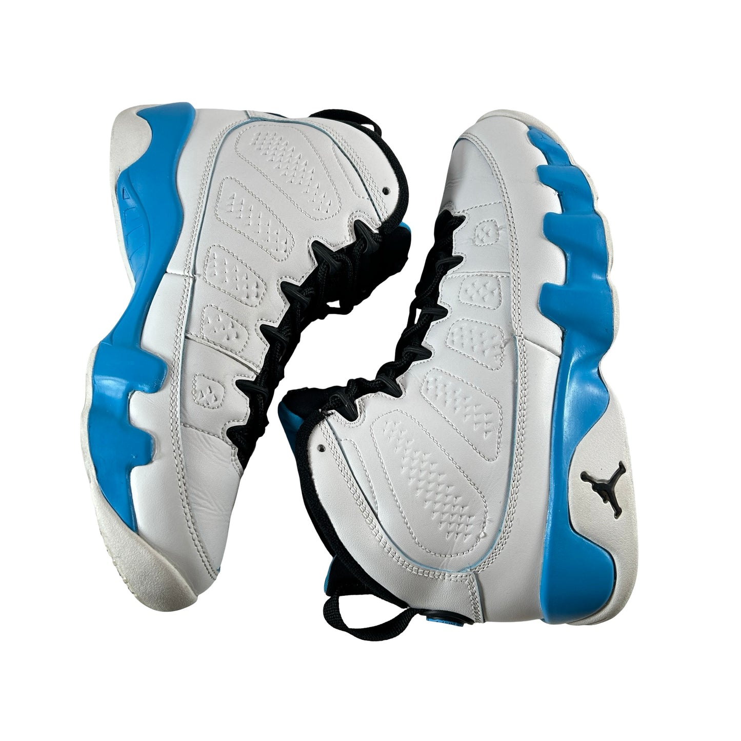 FV0143 101 Jordan 9 Retro Powder Blue (2024) (GS) [USED] - 6 Y (Used) (No Box)