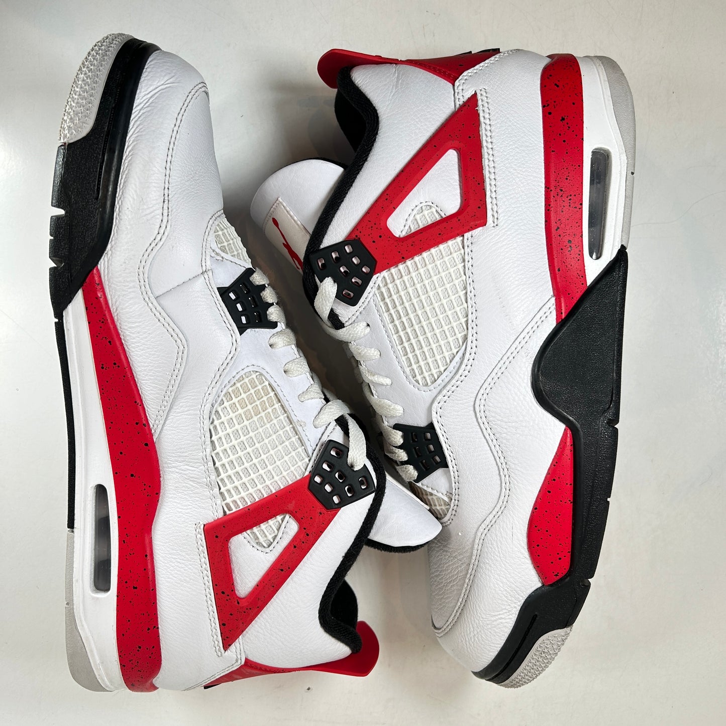DH6927 161 Jordan 4 Retro Red Cement [USED] - 11 M (Used) (Replace Box) (Missing Right Insole)