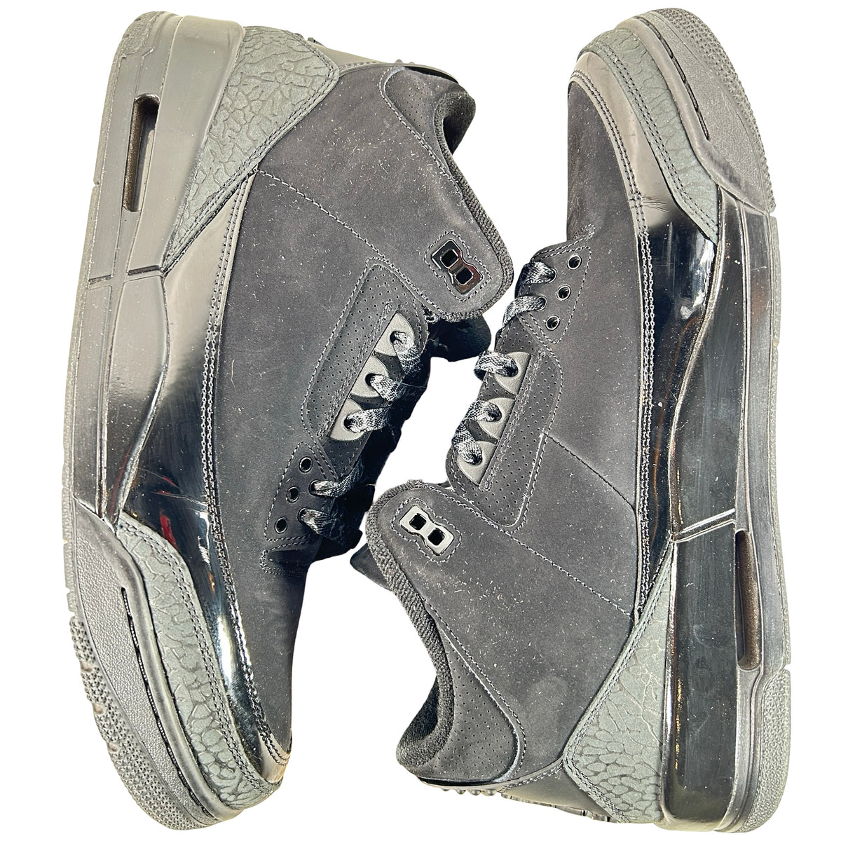 CT8532 001 Jordan 3 Retro Black Cat (2025) [USED] - 11.5 M (Used14) (Replace Lid)