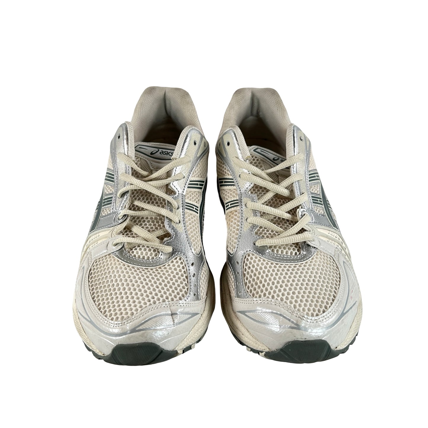 1201A019 200 ASICS Gel-Kayano 14 Birch Dark Pewter [USED] - 12 M (Used) (No Box)