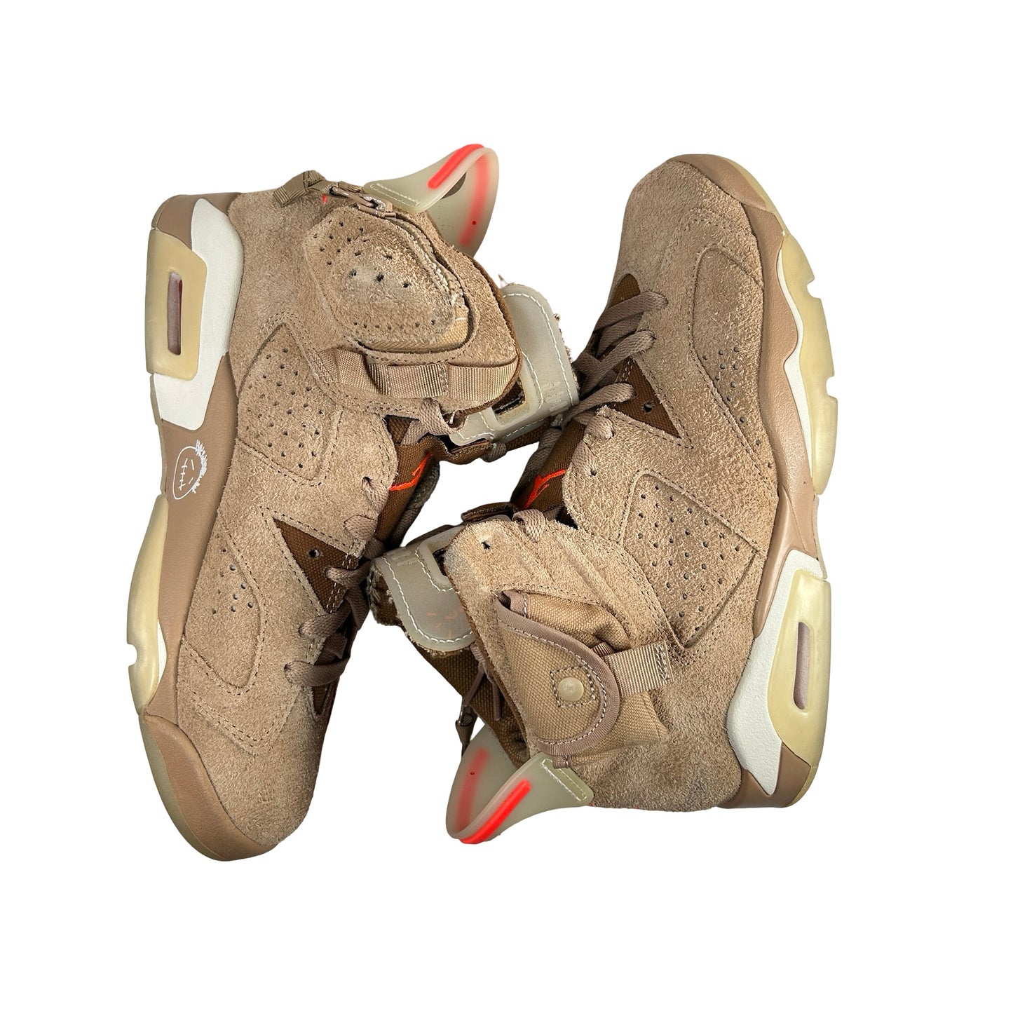DH0690 200 Jordan 6 Retro Travis Scott British Khaki [USED] - 6.5 M (Used) (No Box)