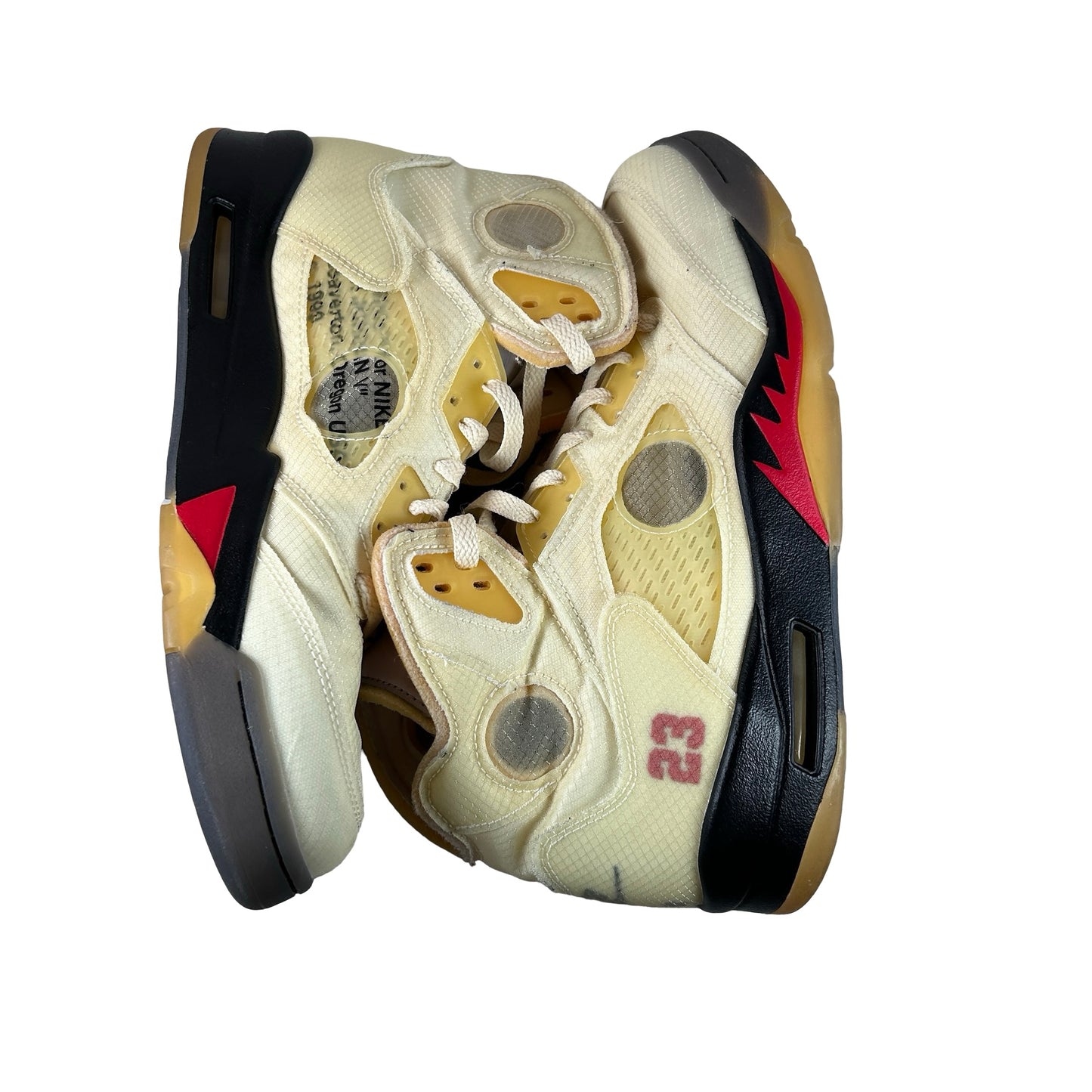 DH8565 100 Jordan 5 Off-White Sail [USED] - 10.5 M (Used2) (Replace Box2)