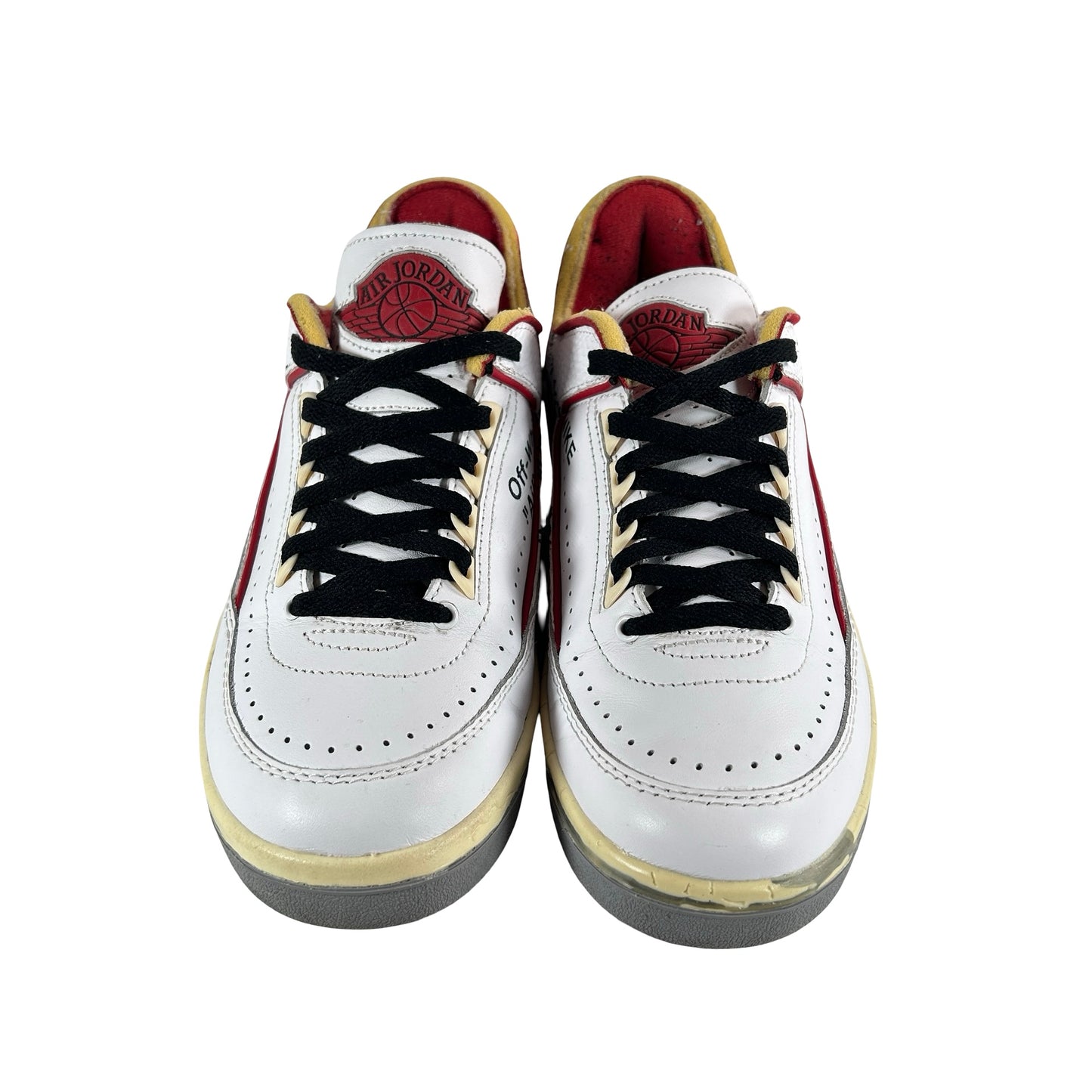DJ4375 106 Jordan 2 Retro Low SP Off-White White Red [USED] - 7.5 M (Used2)